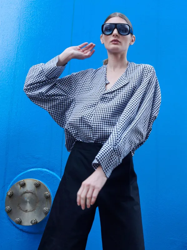 Long-Sleeved Akeo Shirt made by Zero + Maria Cornejo