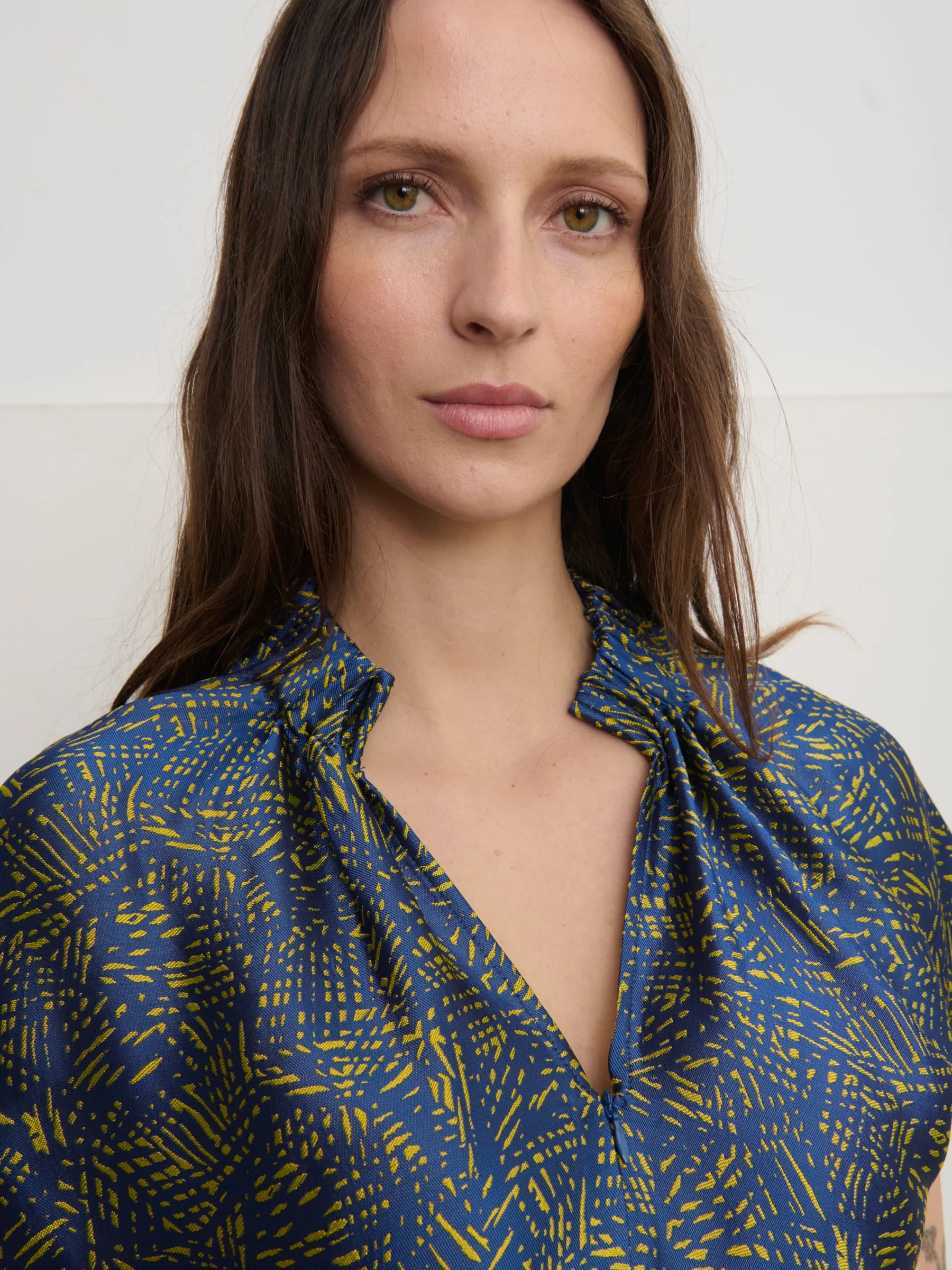 Ruched Stella Dress sold by Zero + Maria Cornejo product image thumbnail 5