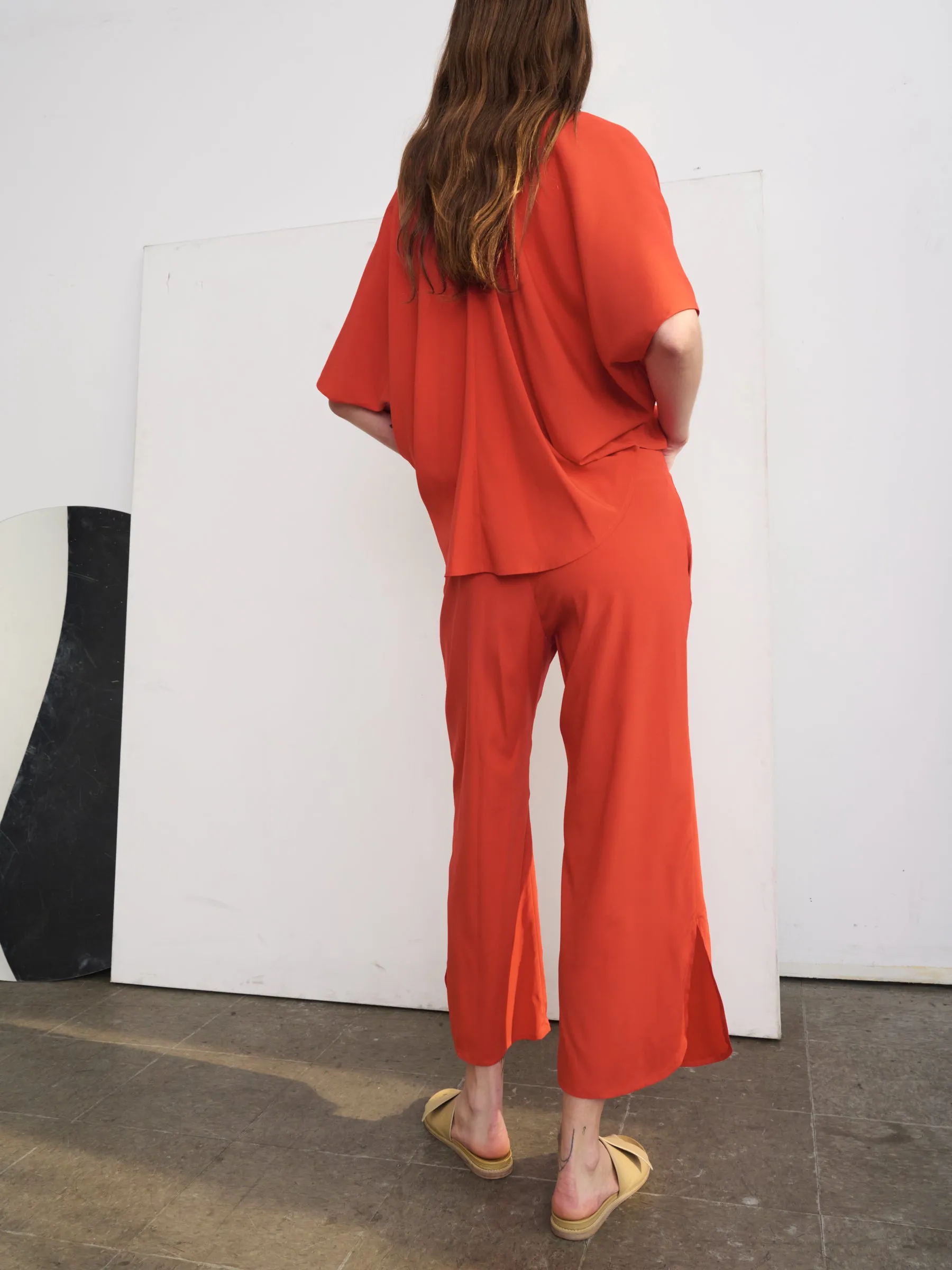 Ruched Front Pant sold by Zero + Maria Cornejo product image thumbnail 4