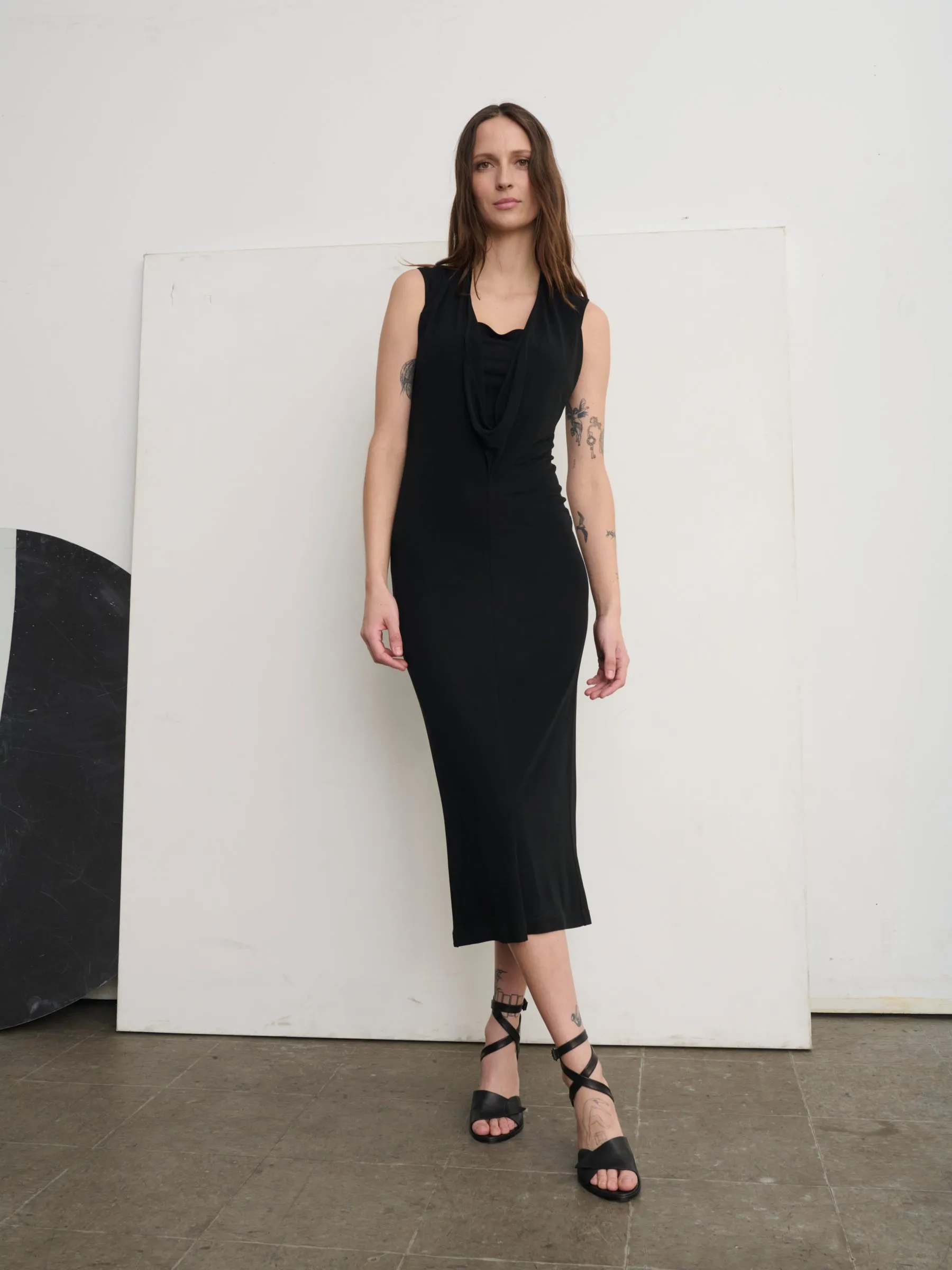 Cowl Dress sold by Zero + Maria Cornejo product image thumbnail 4