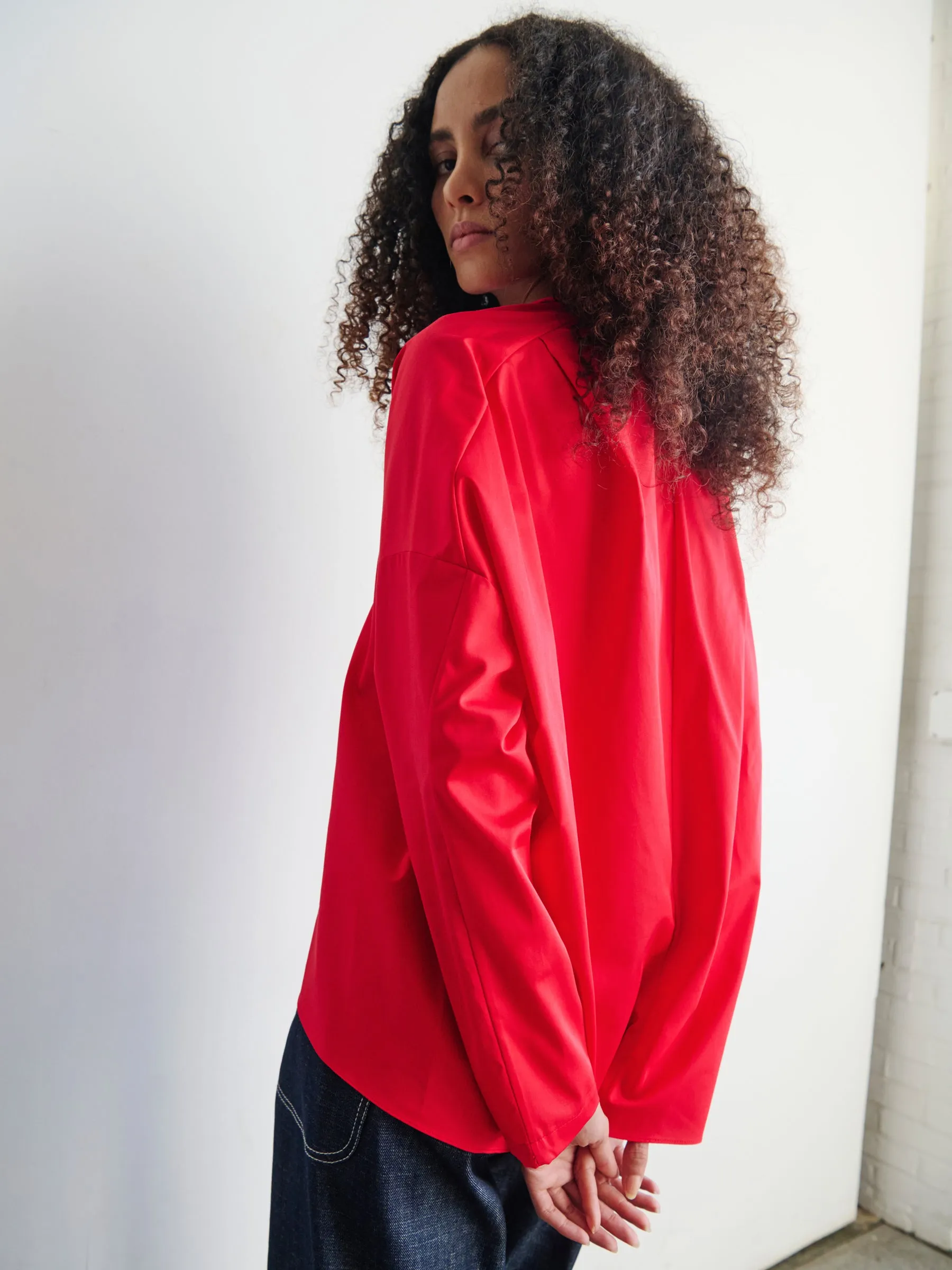 Long-Sleeved Fin Gaban Shirt sold by Zero + Maria Cornejo product image thumbnail 5