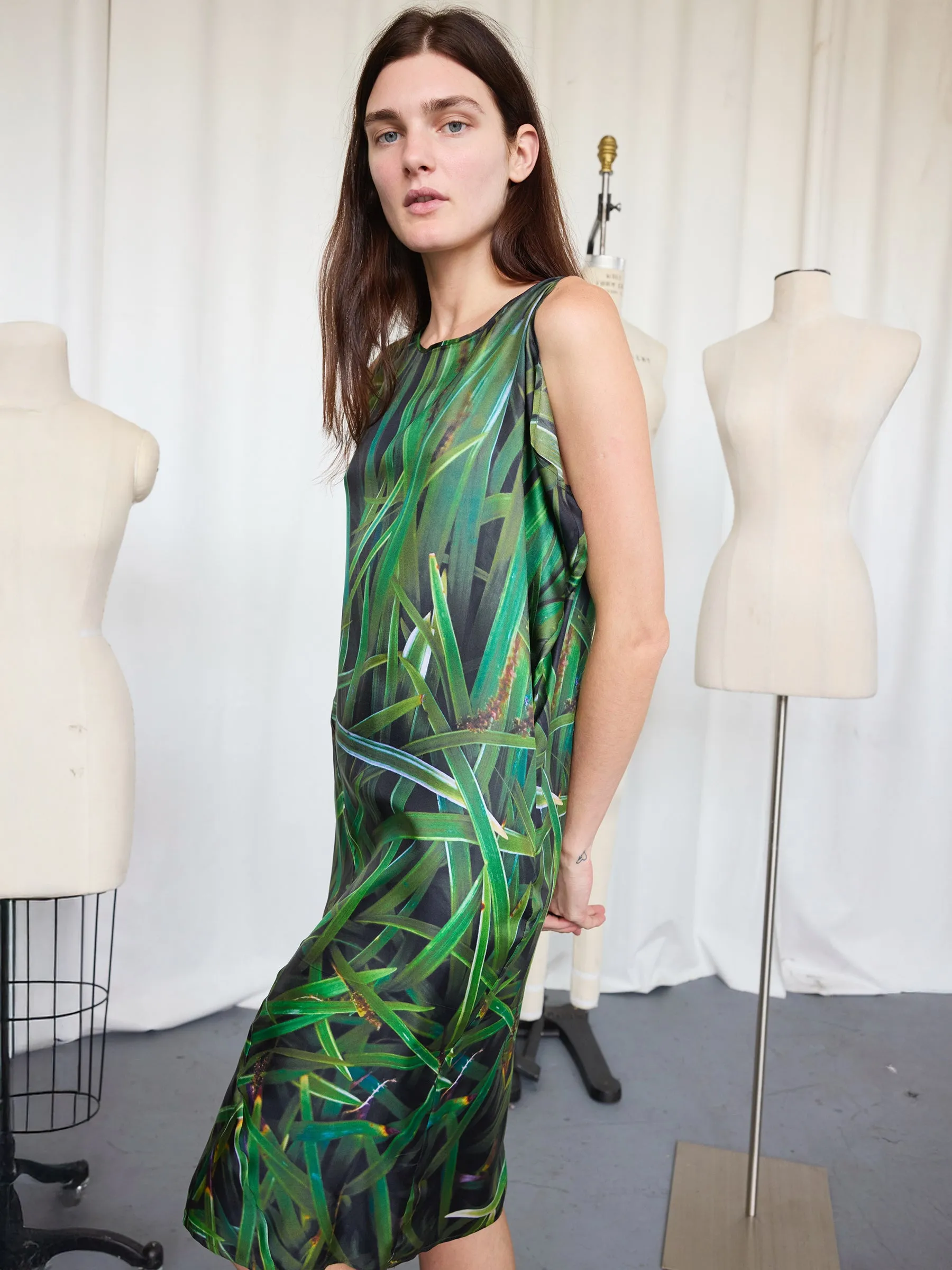 Sleeveless Wing Dress Sample sold by Zero + Maria Cornejo product image thumbnail 2