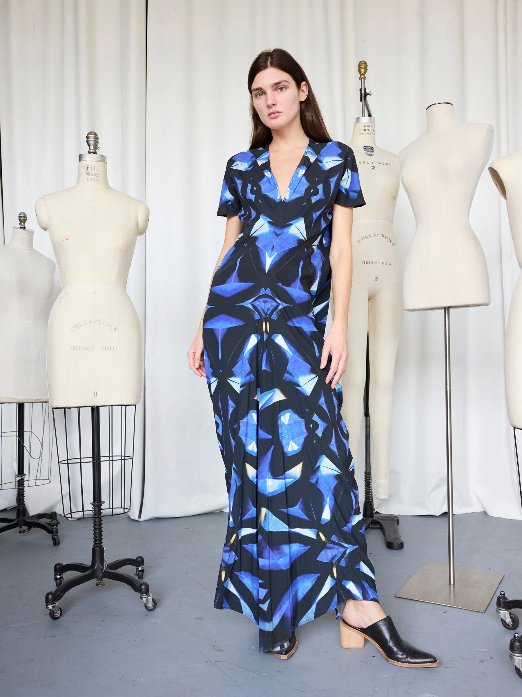 Long Stella Dress Sample sold by Zero + Maria Cornejo