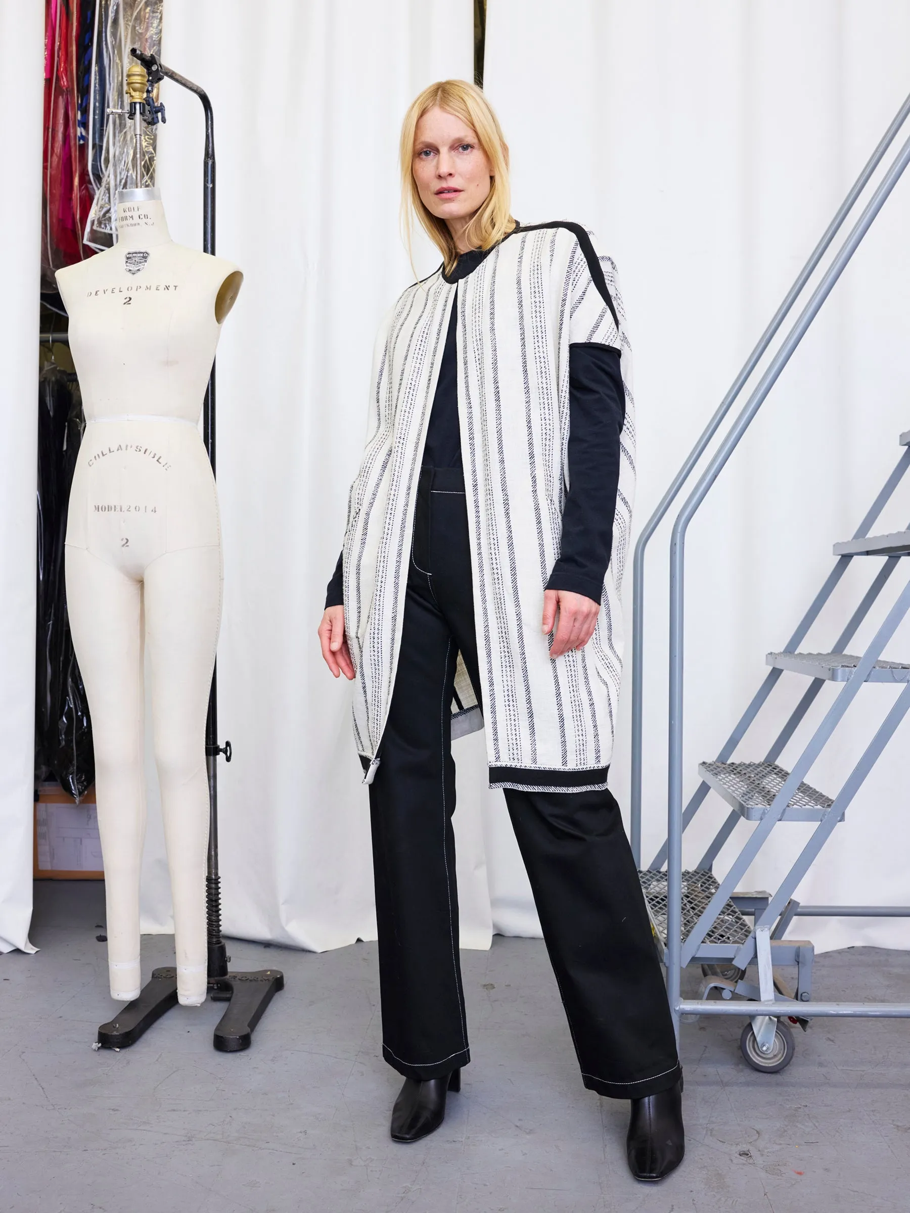 Ayah Coat Sample sold by Zero + Maria Cornejo product image thumbnail 2