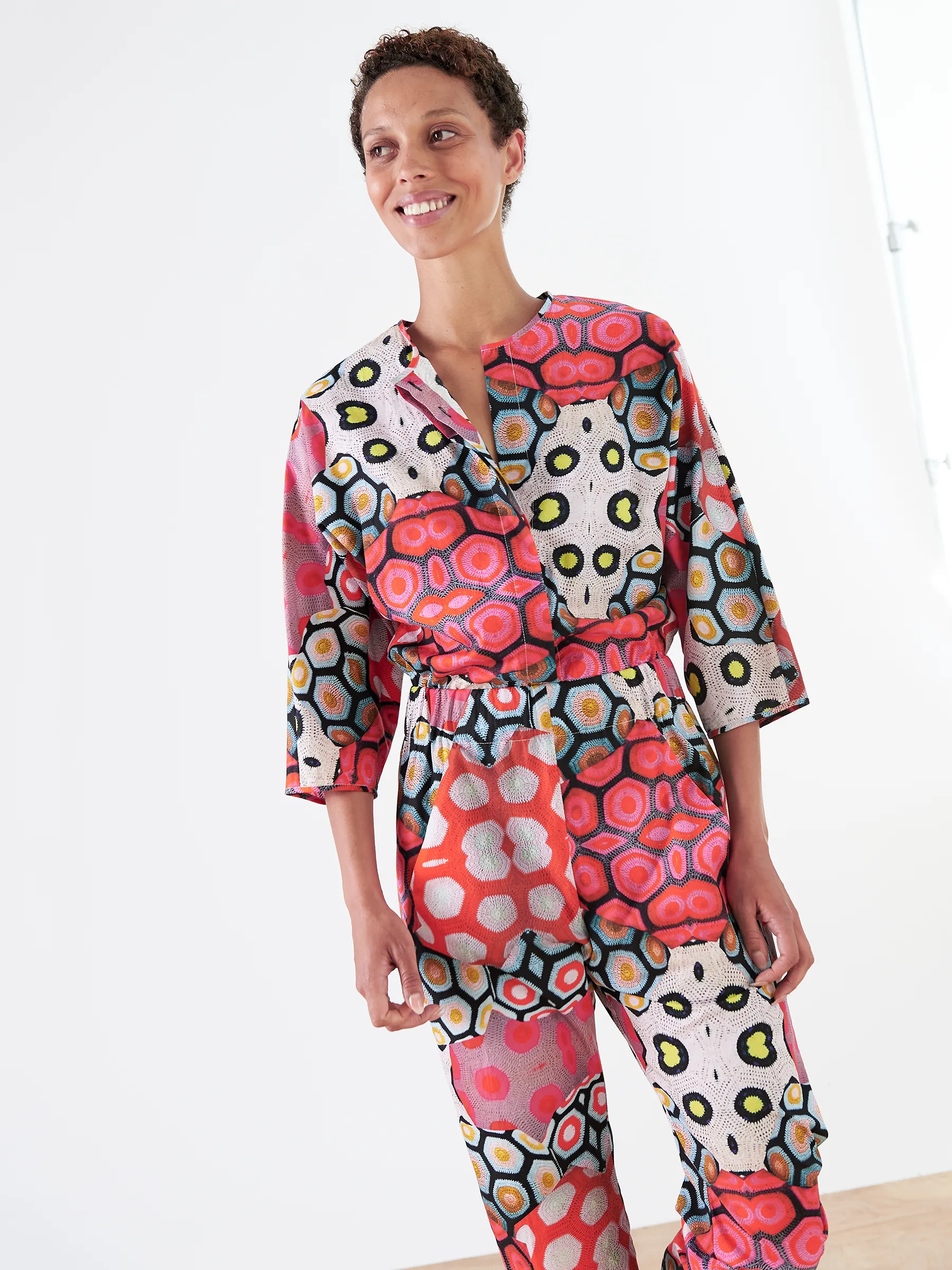 Willa Jumpsuit Sample sold by Zero + Maria Cornejo product image thumbnail 4