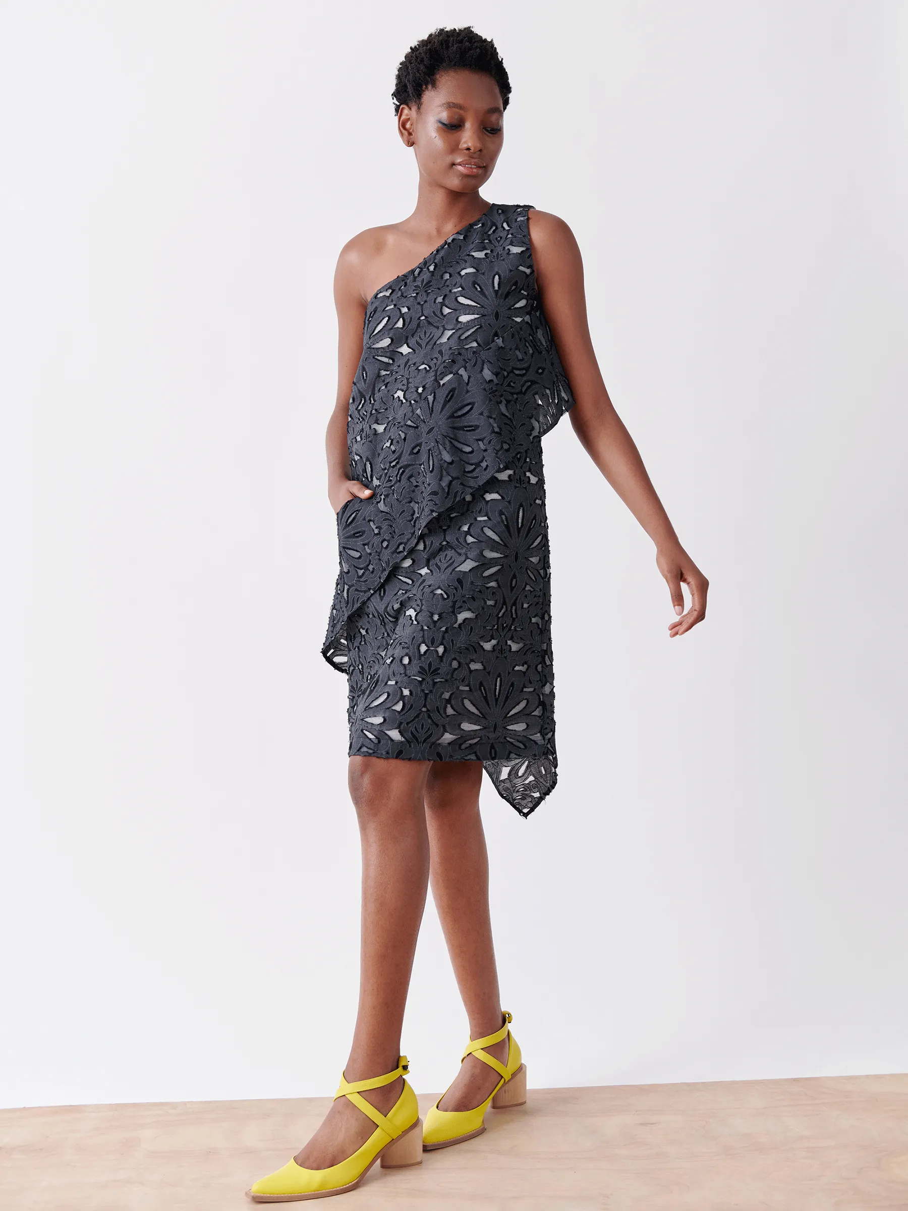 Spiral Dress Sample sold by Zero + Maria Cornejo product image thumbnail 4