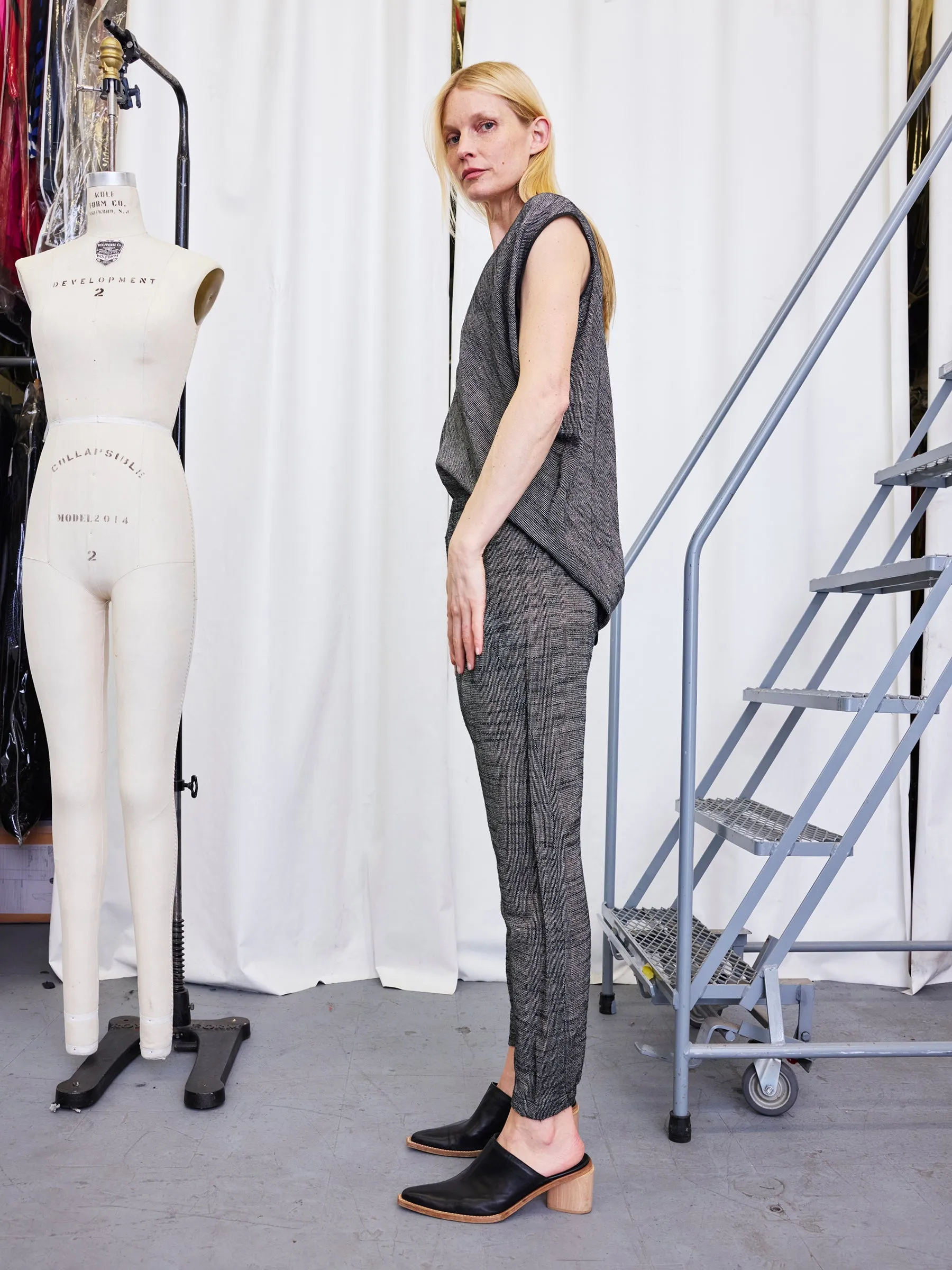 Gabi Trouser Sample sold by Zero + Maria Cornejo product image thumbnail 4