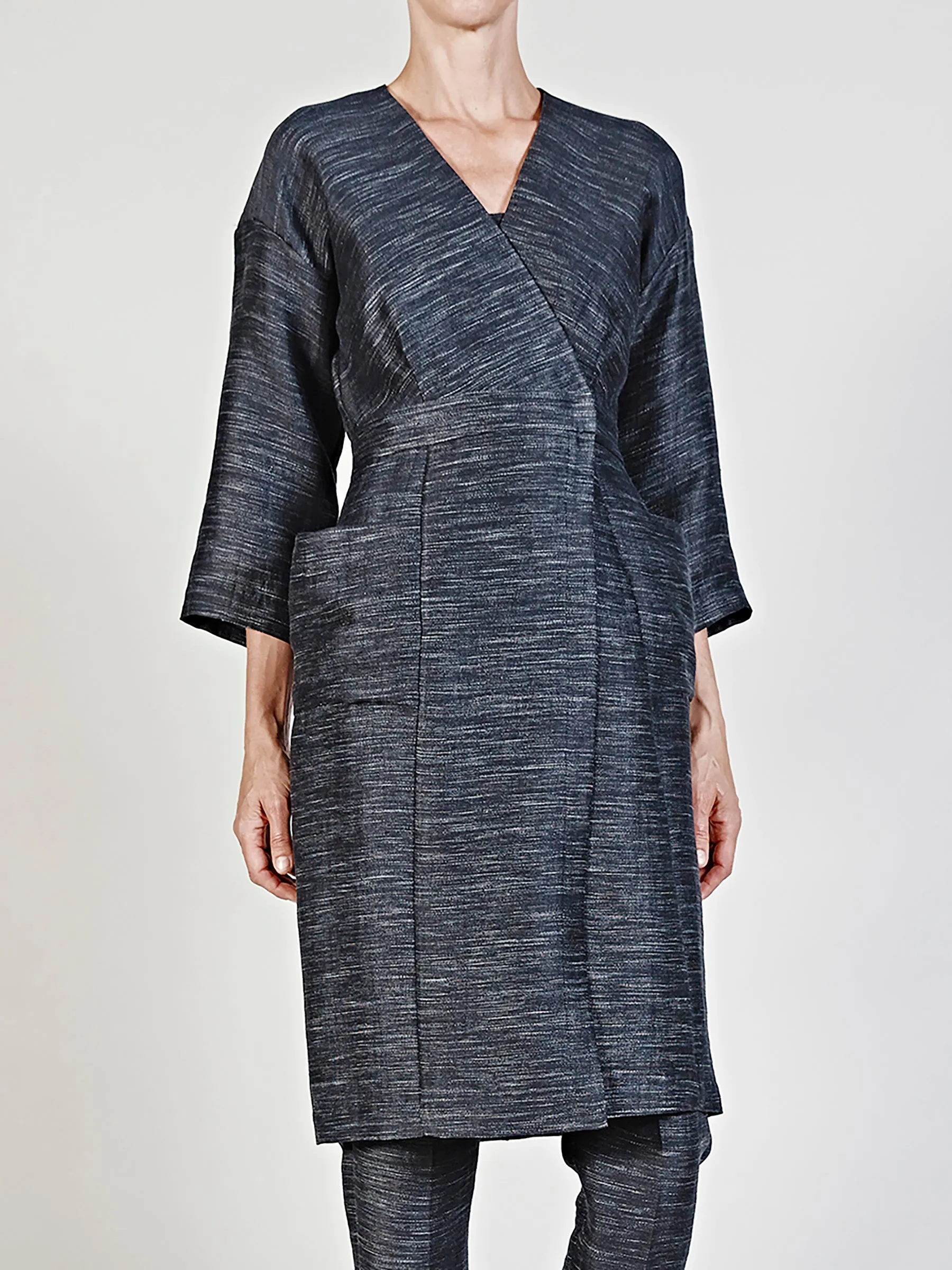 Aki Coat Dress Sample sold by Zero + Maria Cornejo product image thumbnail 3