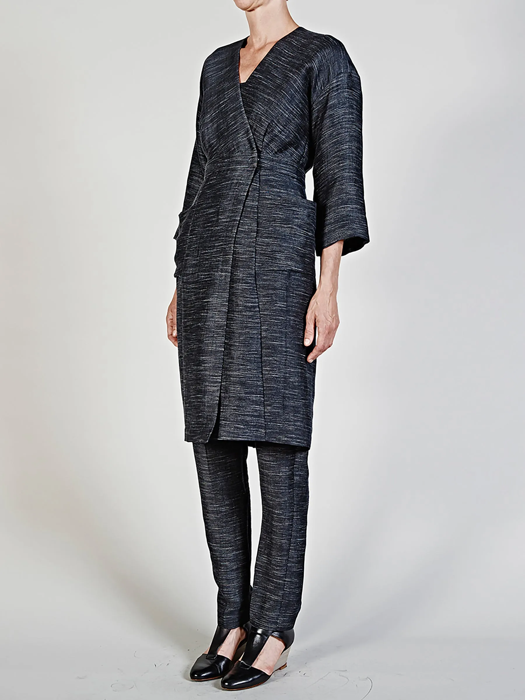 Aki Coat Dress Sample sold by Zero + Maria Cornejo product image thumbnail 4