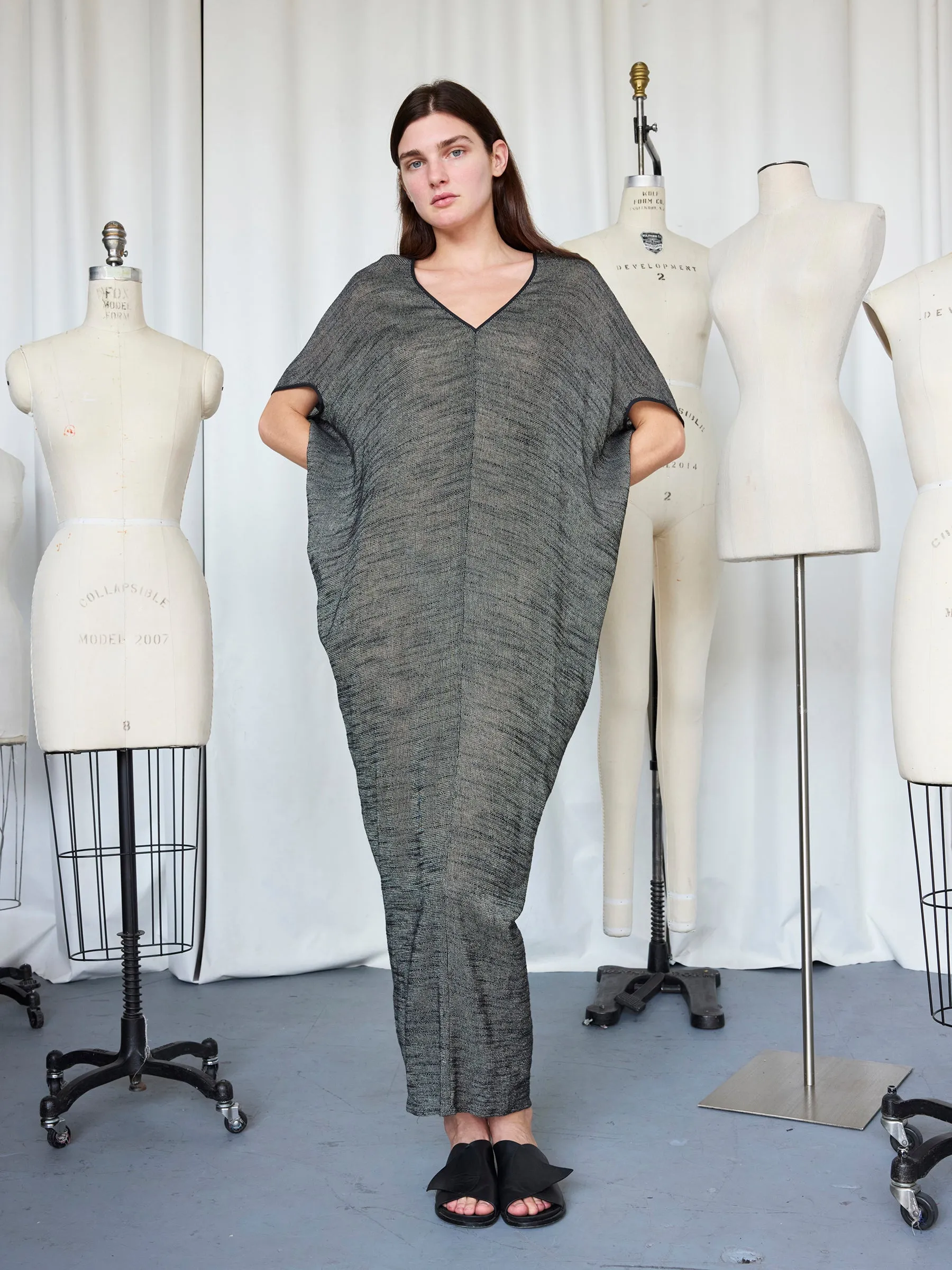 Long Koya Dress Sample sold by Zero + Maria Cornejo product image thumbnail 2