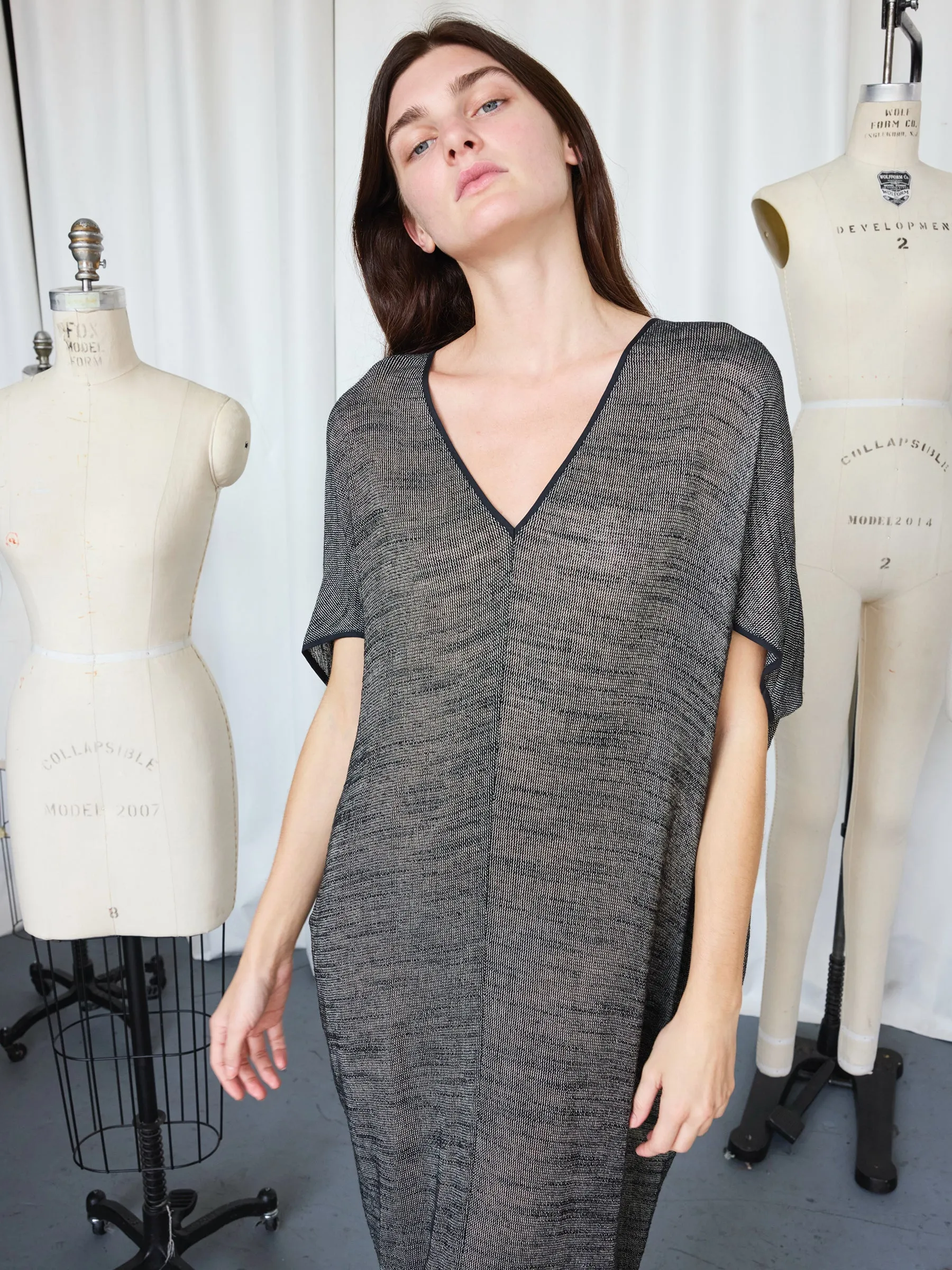 Long Koya Dress Sample sold by Zero + Maria Cornejo product image thumbnail 3