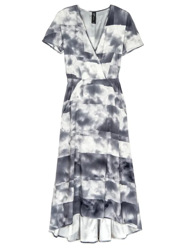 Wrap Isie Dress Sample made by Zero + Maria Cornejo