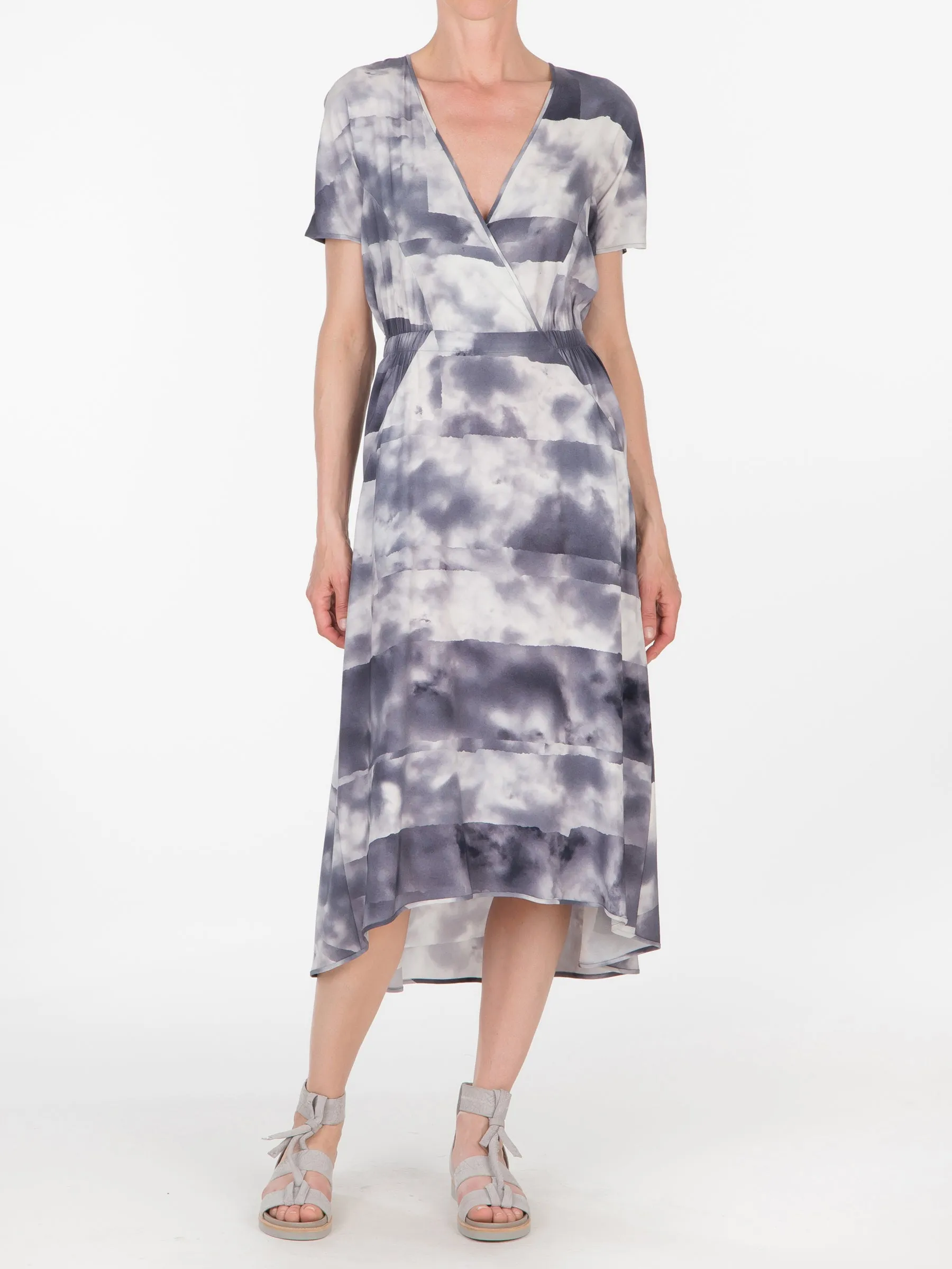 Wrap Isie Dress Sample sold by Zero + Maria Cornejo product image thumbnail 2