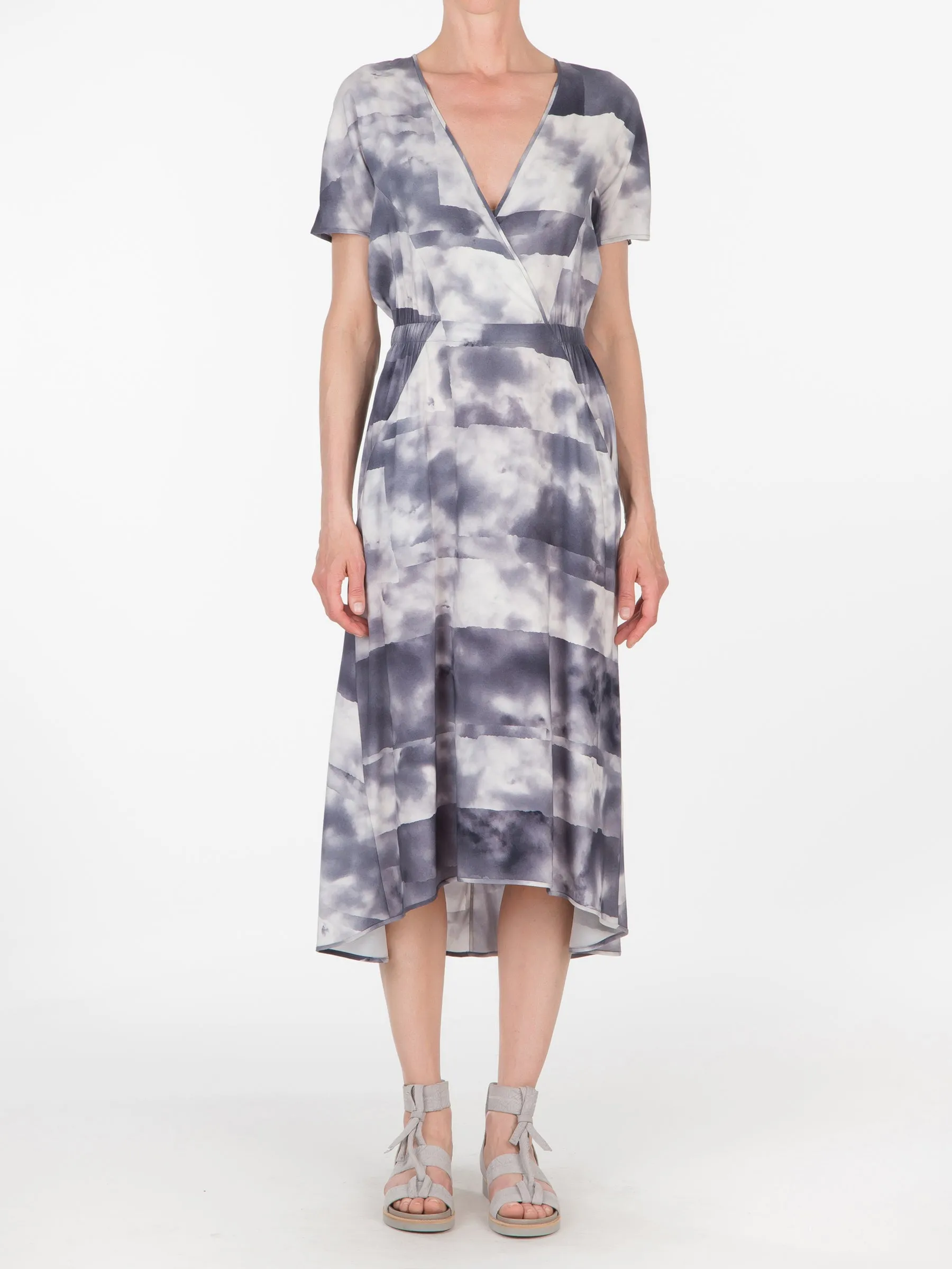 Wrap Isie Dress Sample sold by Zero + Maria Cornejo product image thumbnail 3