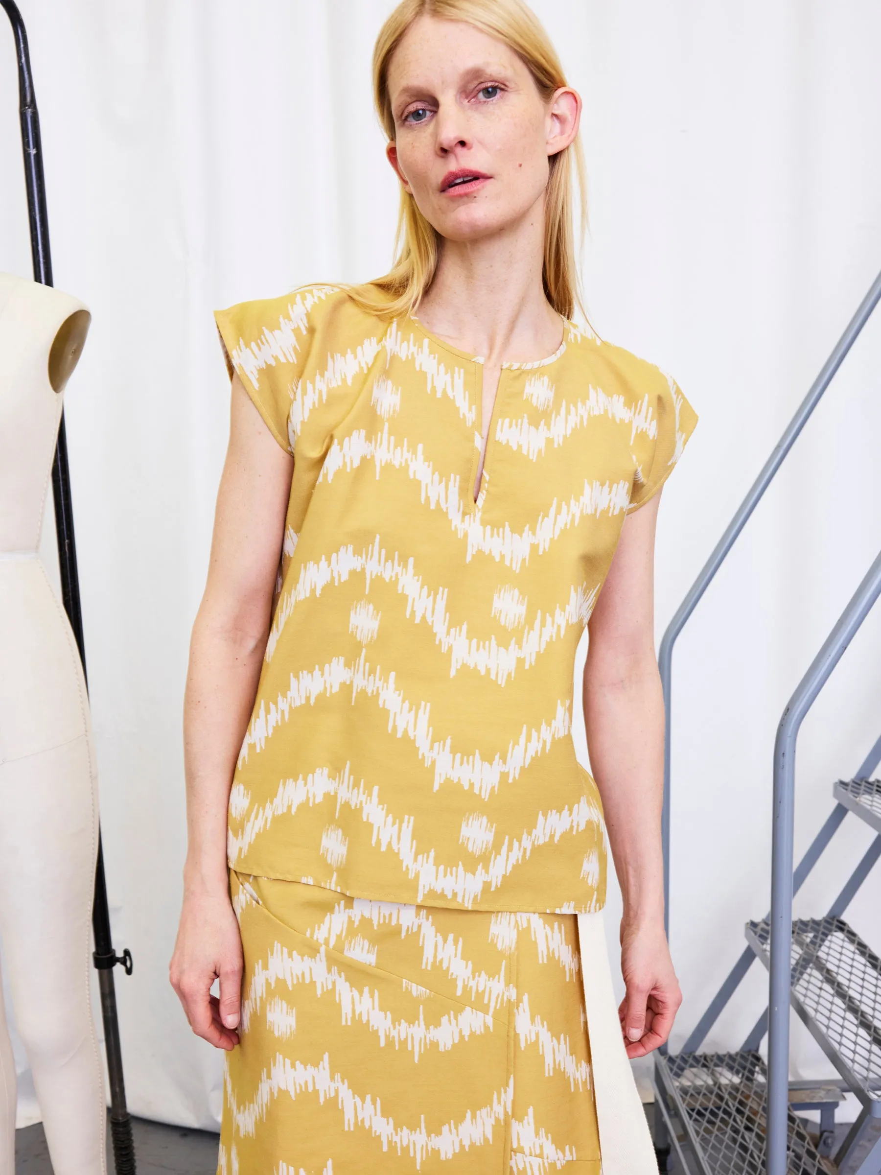 Slim Rae Top Sample sold by Zero + Maria Cornejo