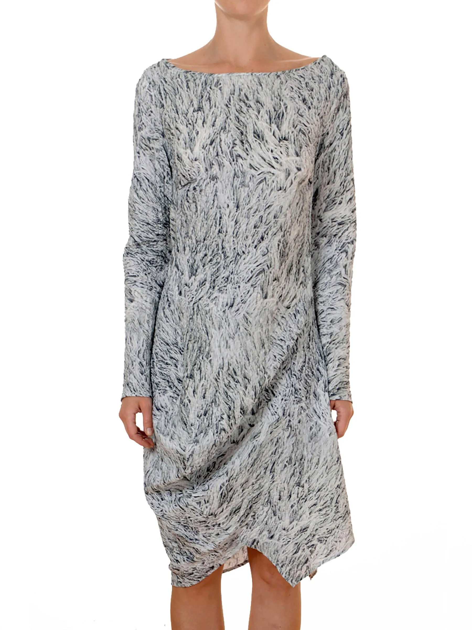 Long-Sleeved Opposite Dress Sample sold by Zero + Maria Cornejo