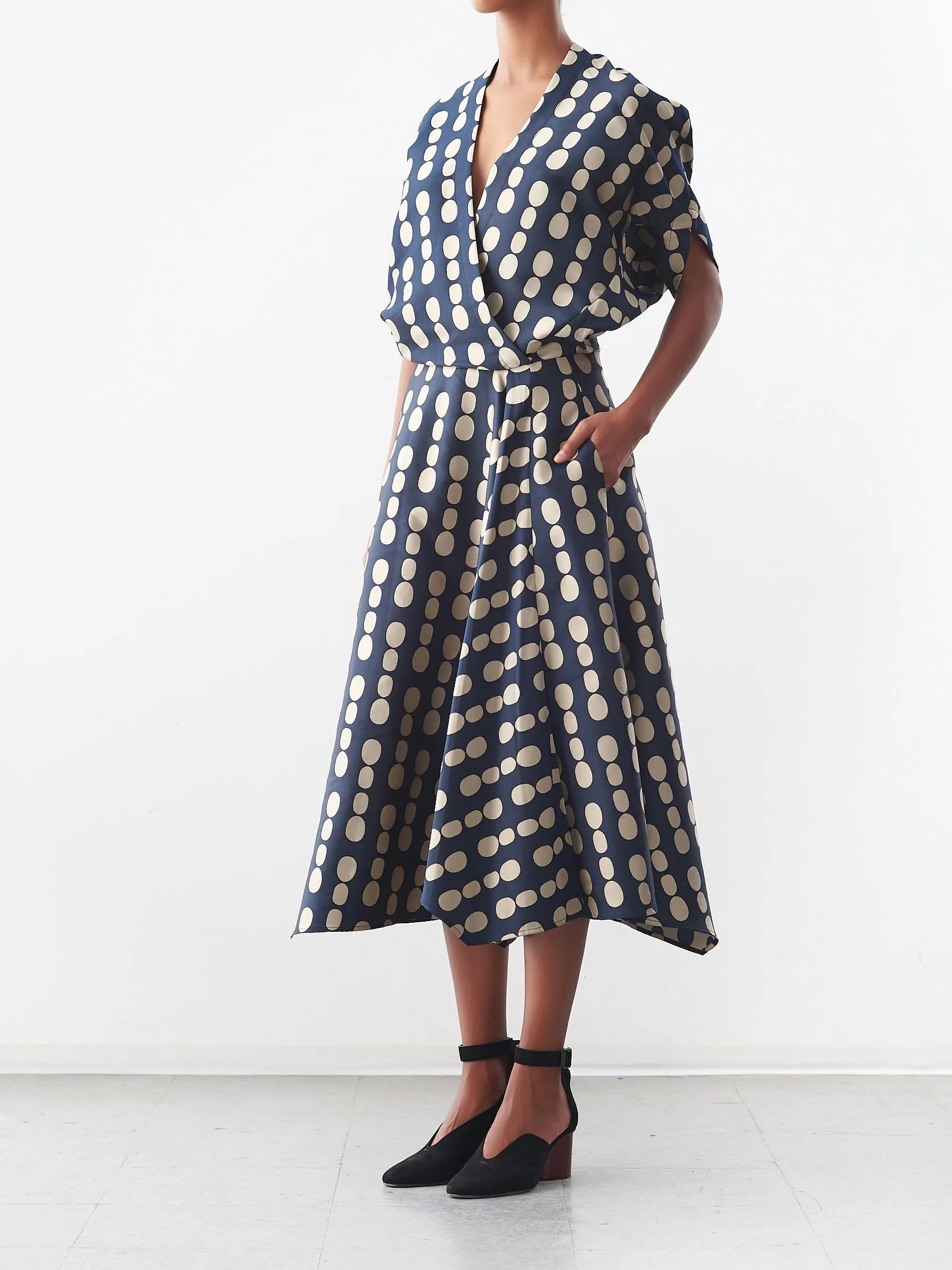 Aki Wave Dress Sample sold by Zero + Maria Cornejo product image thumbnail 4