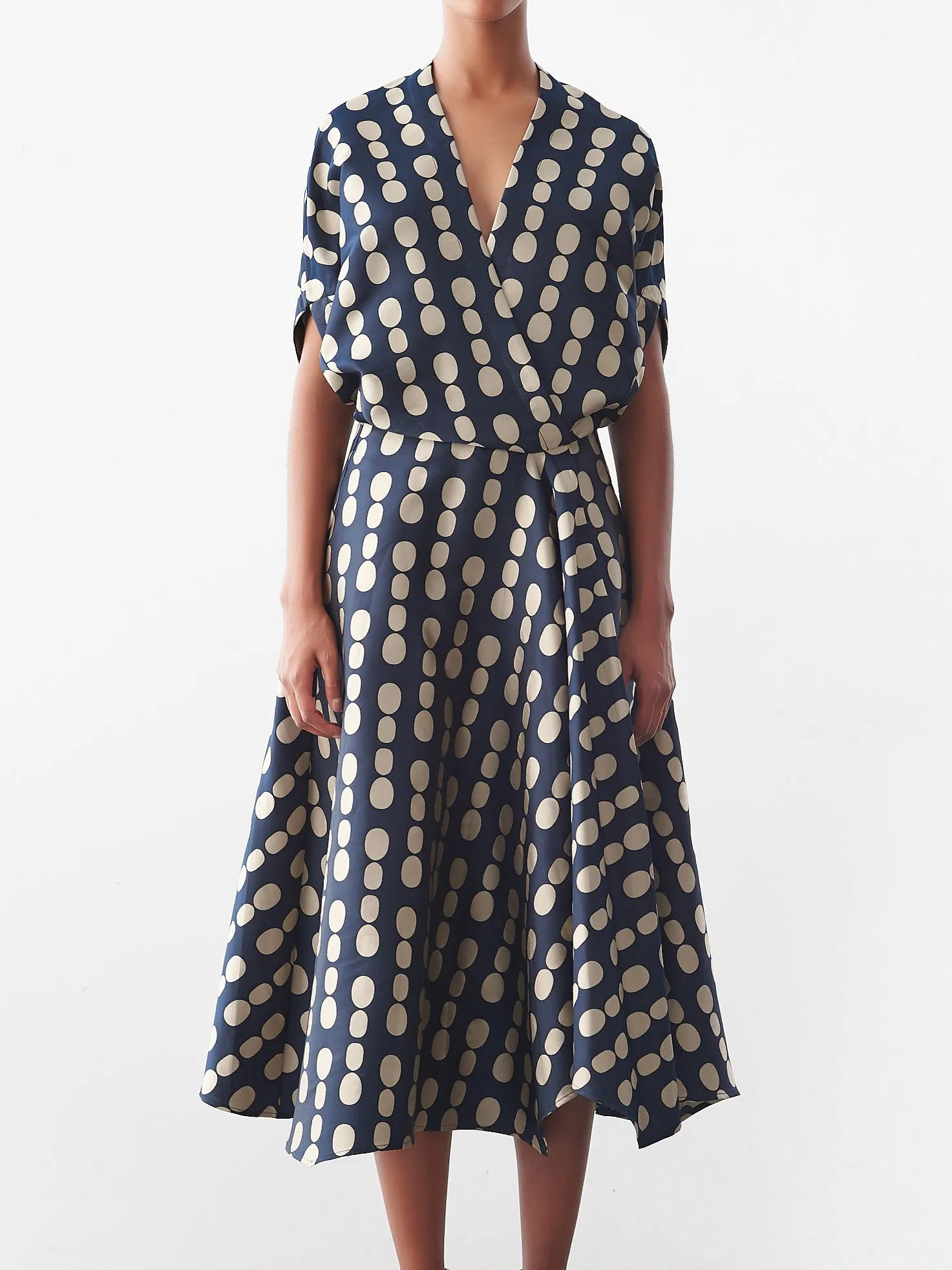 Aki Wave Dress Sample sold by Zero + Maria Cornejo product image thumbnail 2