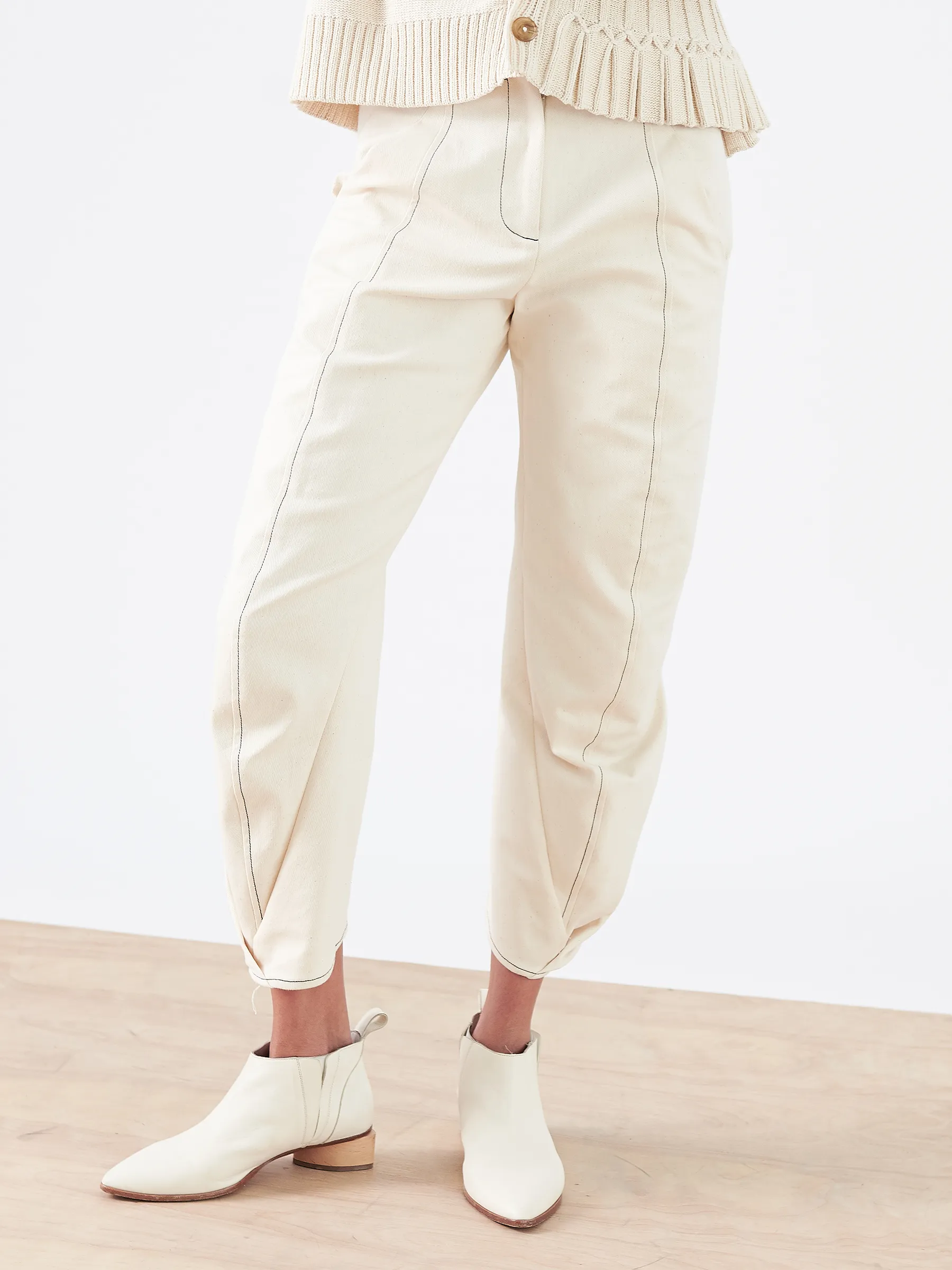 Slim Takeo Pant sold by Zero + Maria Cornejo product image thumbnail 2