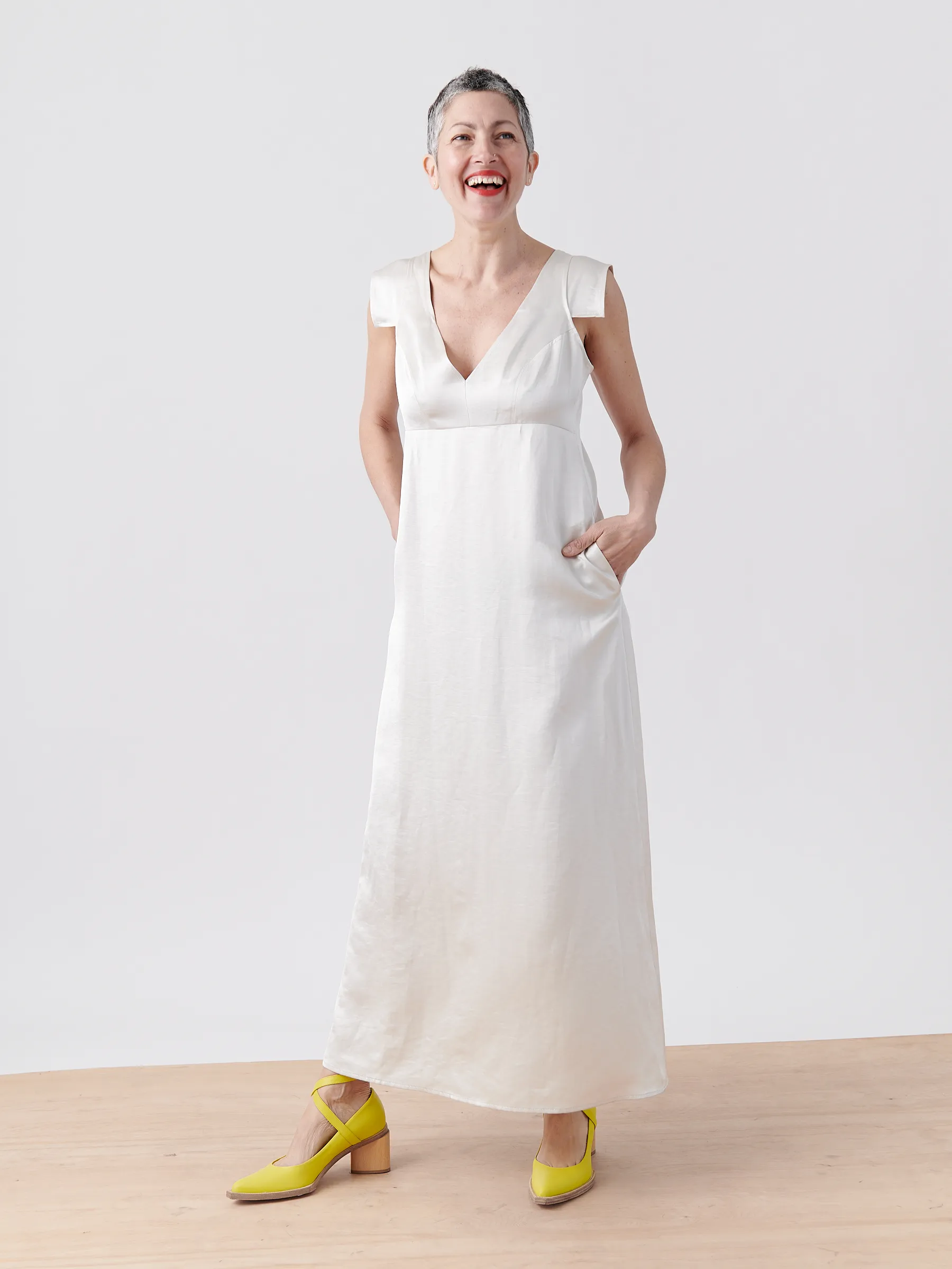 Emi Slip Dress sold by Zero + Maria Cornejo product image thumbnail 4