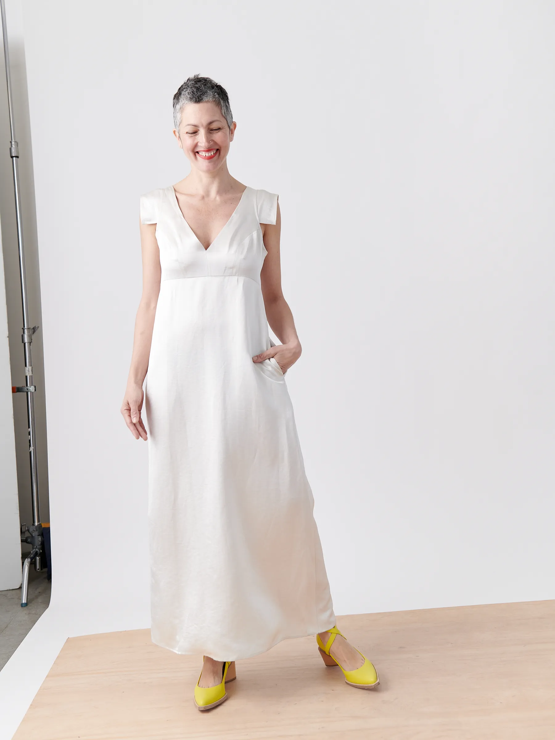 Emi Slip Dress sold by Zero + Maria Cornejo product image thumbnail 2