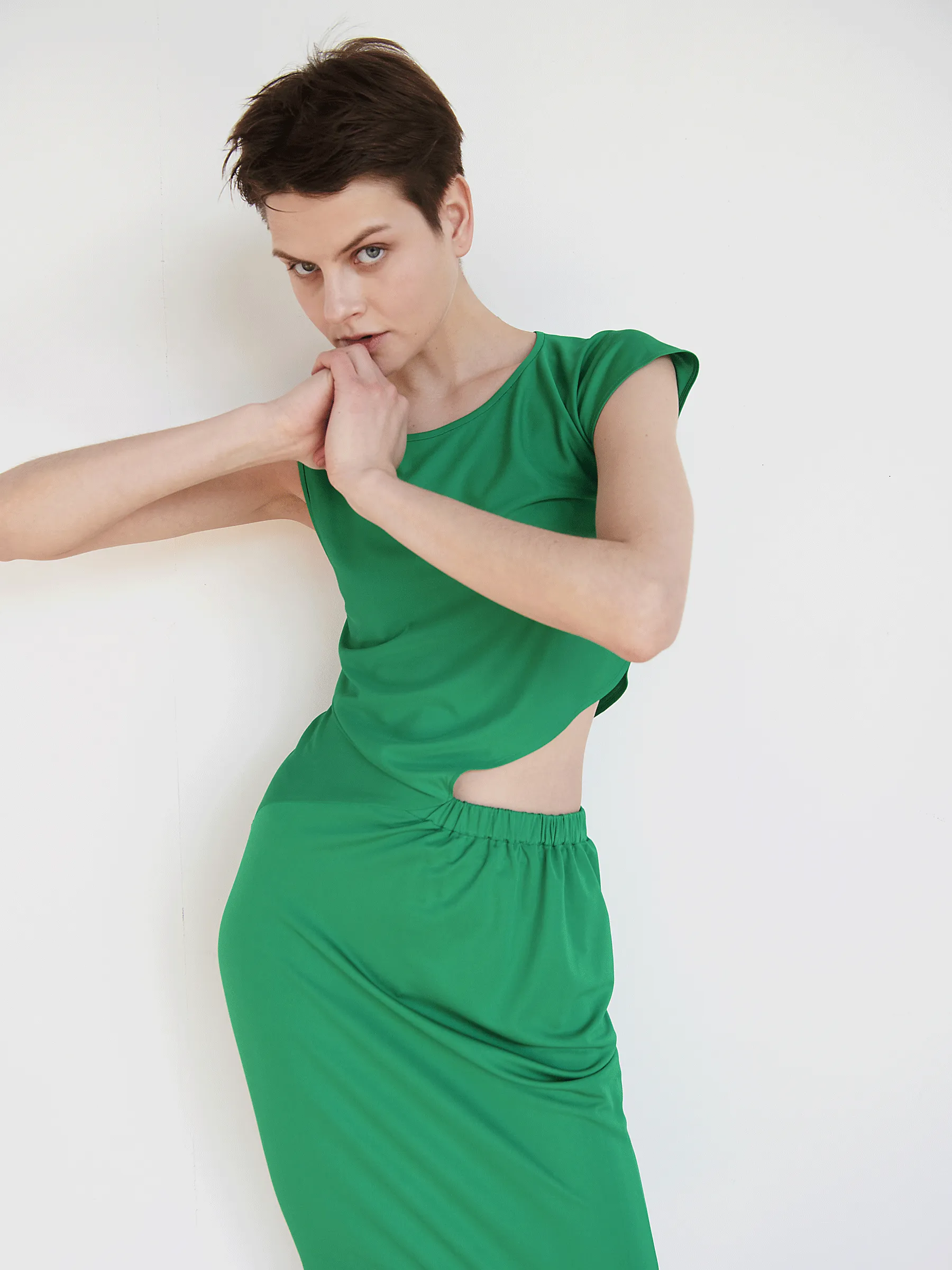 Cut Out Triangle Dress sold by Zero + Maria Cornejo product image thumbnail 3