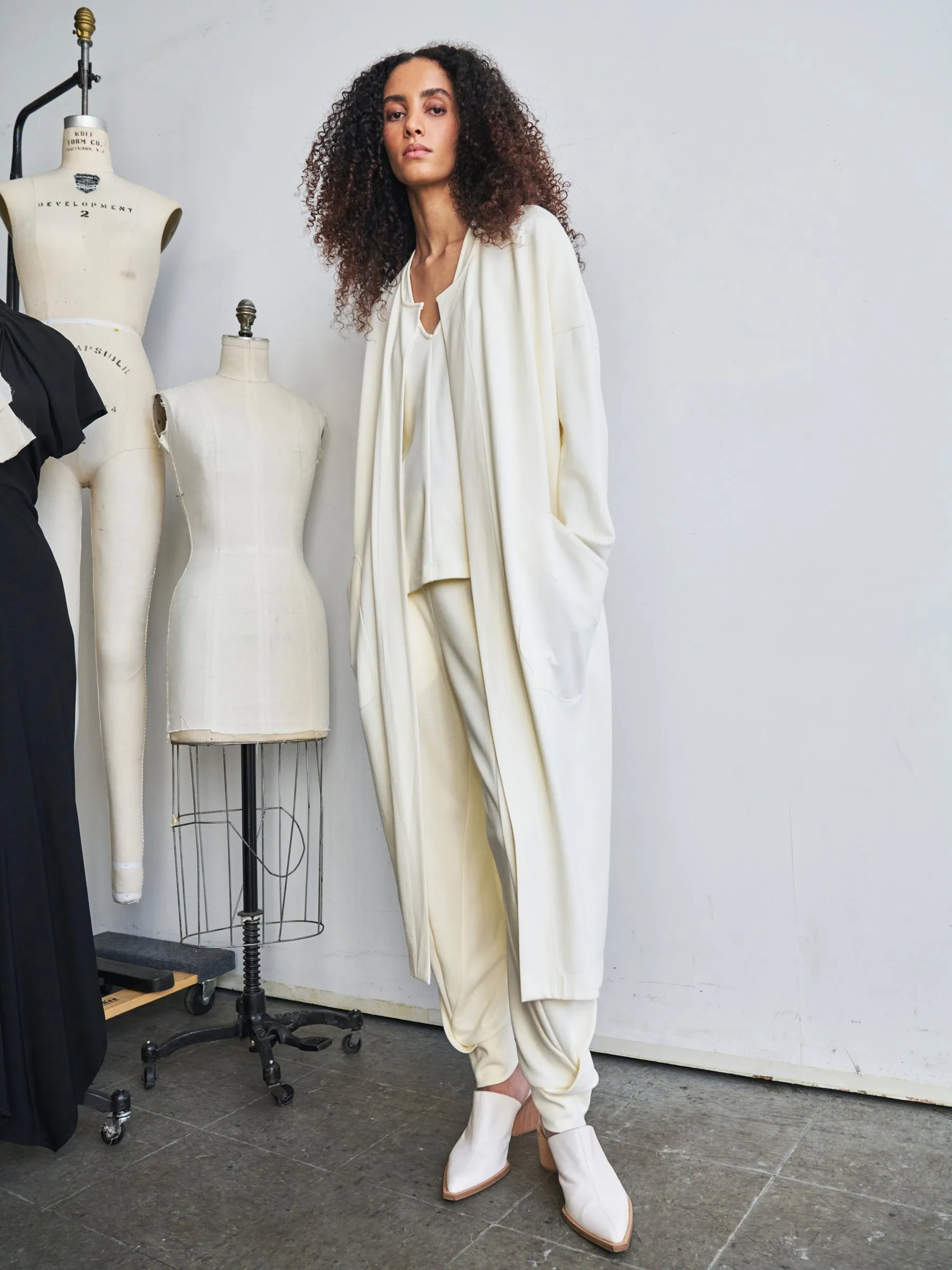 Jersey Koya Coat sold by Zero + Maria Cornejo product image thumbnail 3