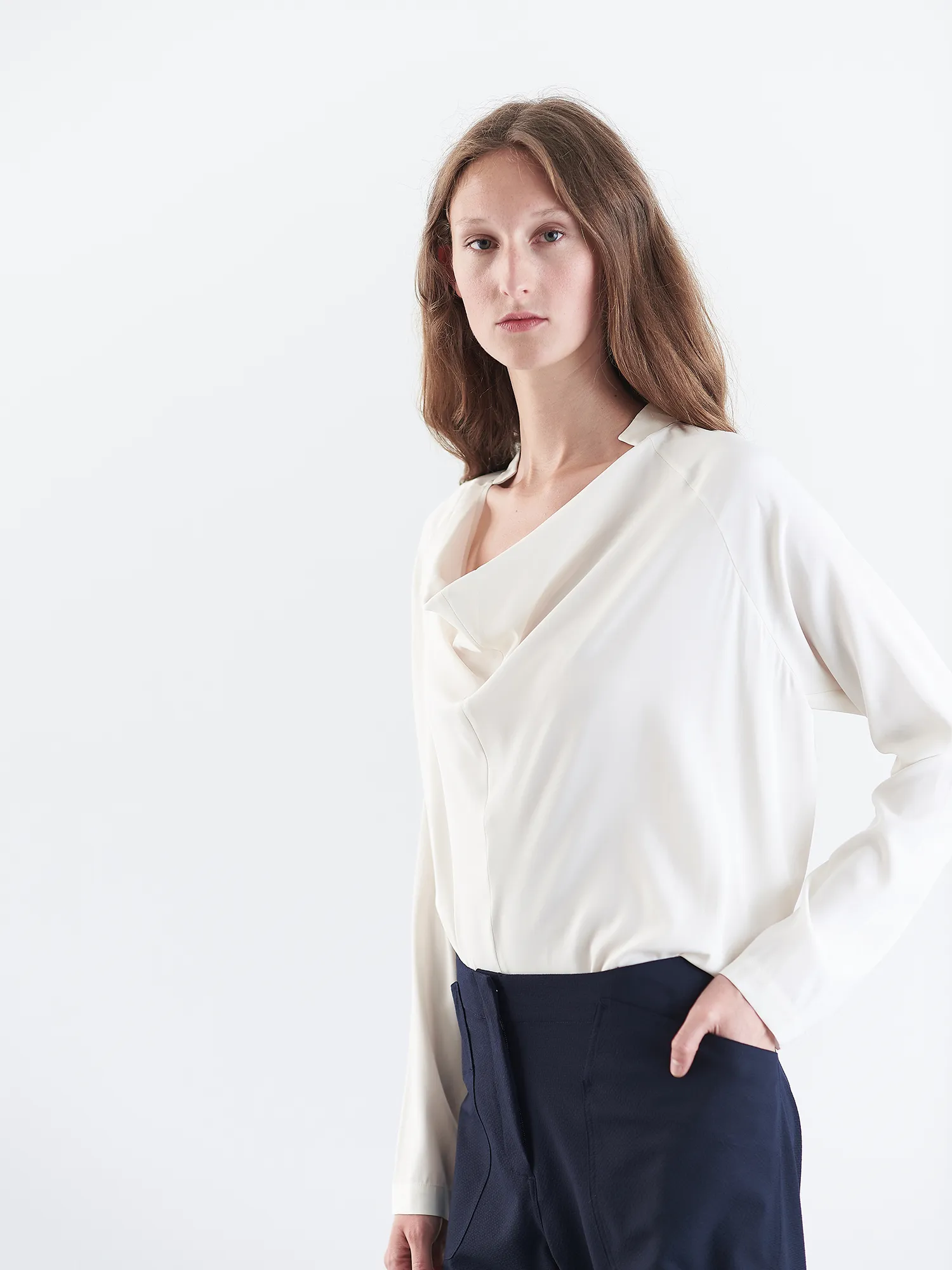 Long-Sleeved Evi Top sold by Zero + Maria Cornejo product image thumbnail 3
