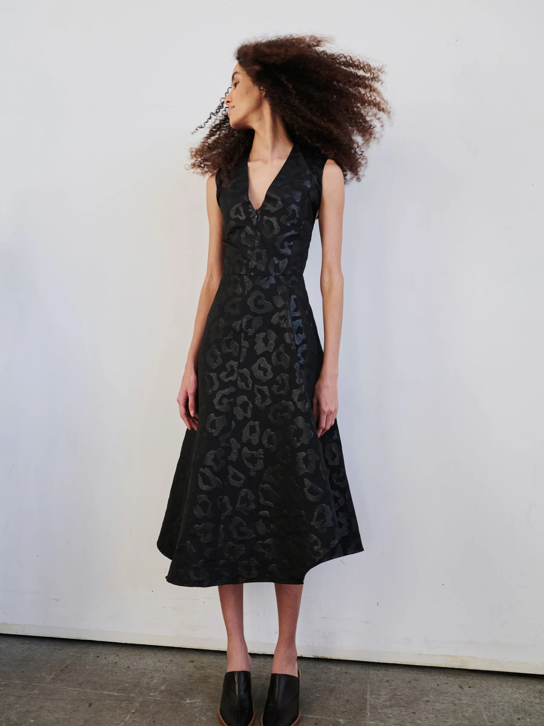 Sleeveless Wave Dress sold by Zero + Maria Cornejo product image thumbnail 2