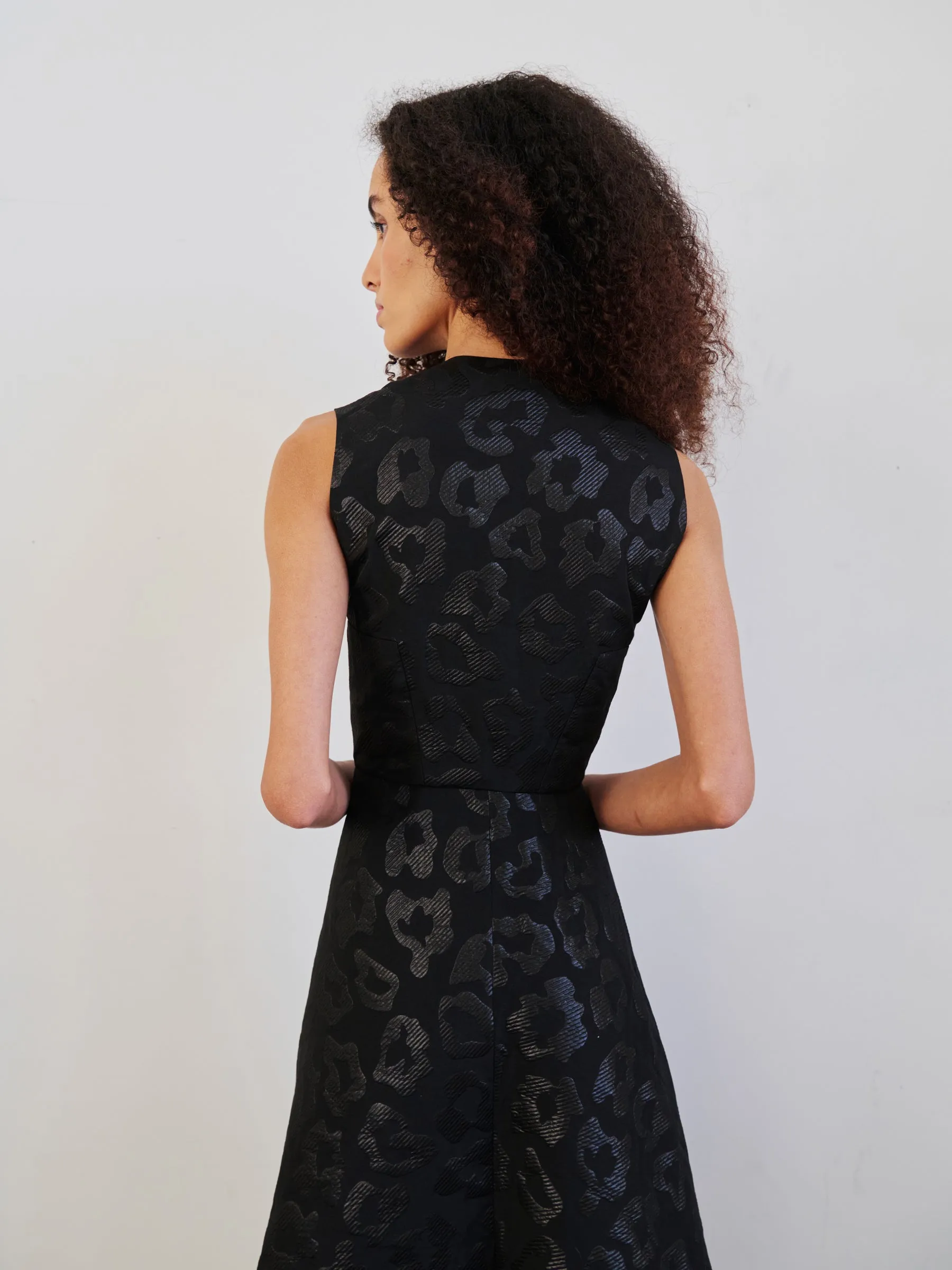 Sleeveless Wave Dress sold by Zero + Maria Cornejo product image thumbnail 5