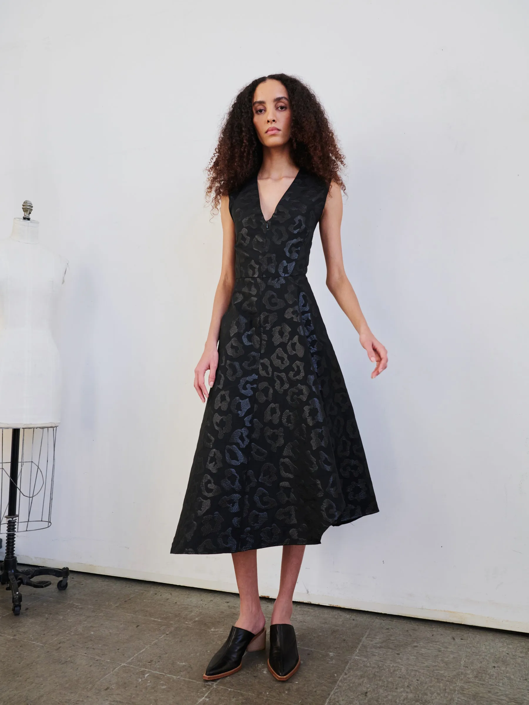 Sleeveless Wave Dress sold by Zero + Maria Cornejo