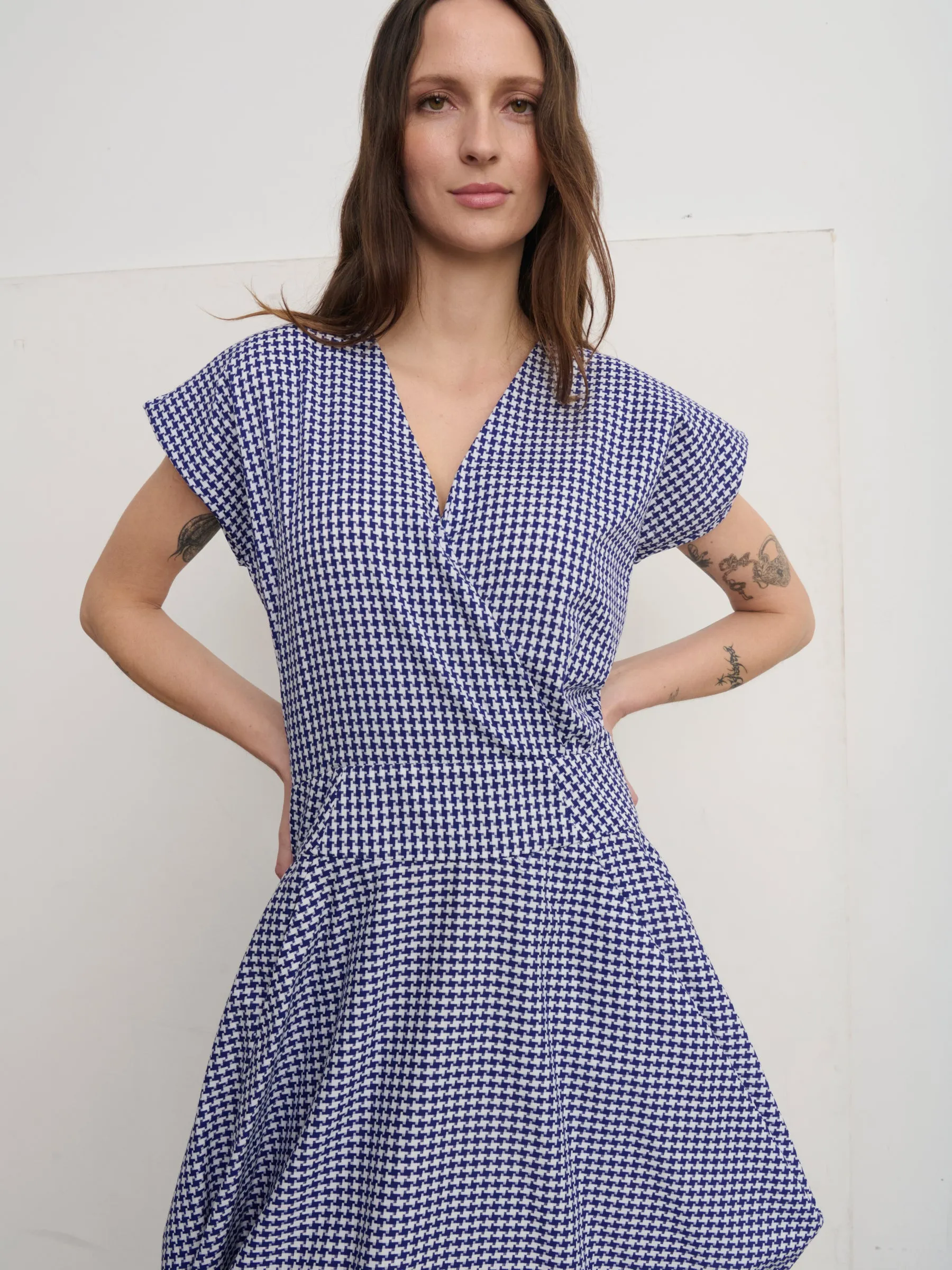 Wrap Nio Dress sold by Zero + Maria Cornejo product image thumbnail 4