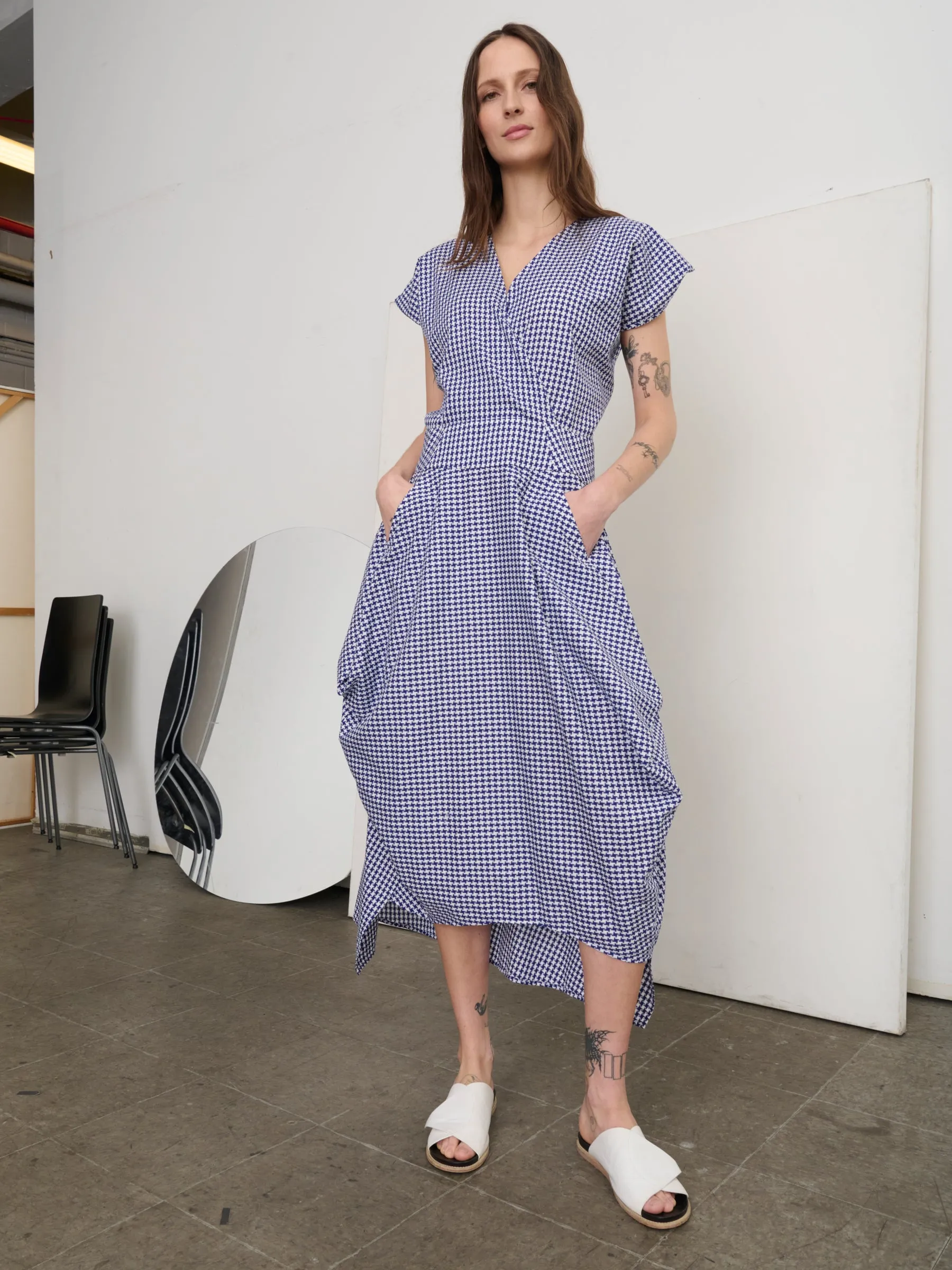 Wrap Nio Dress sold by Zero + Maria Cornejo product image thumbnail 3