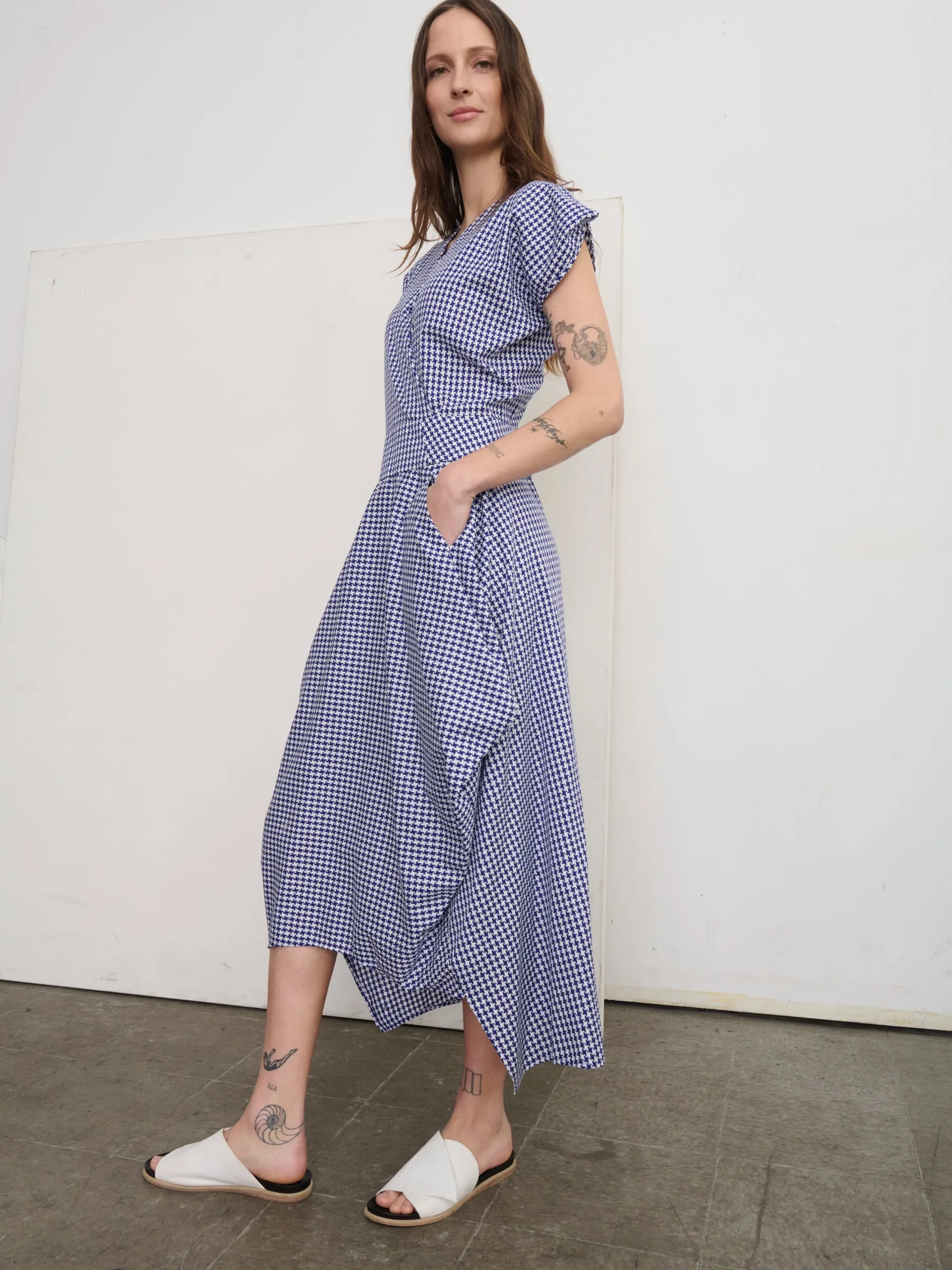 Wrap Nio Dress sold by Zero + Maria Cornejo product image thumbnail 5