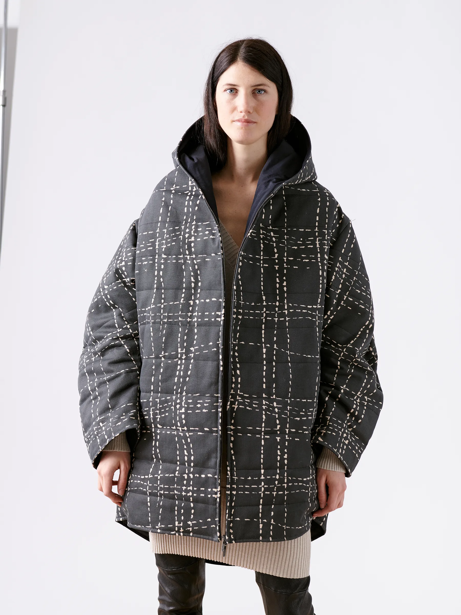 Reversible Joey Coat Sample sold by Zero + Maria Cornejo product image thumbnail 2