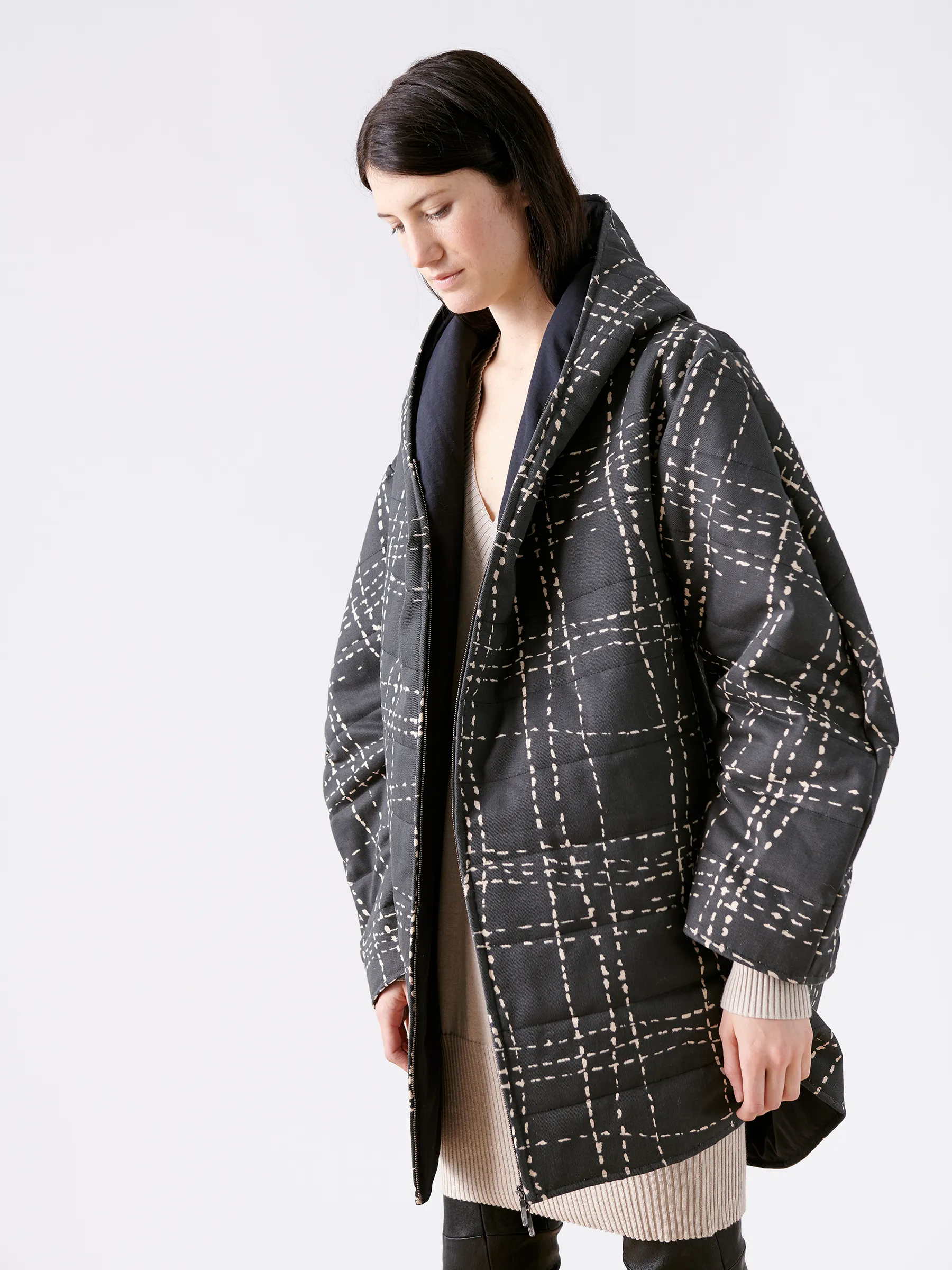 Reversible Joey Coat Sample sold by Zero + Maria Cornejo product image thumbnail 4