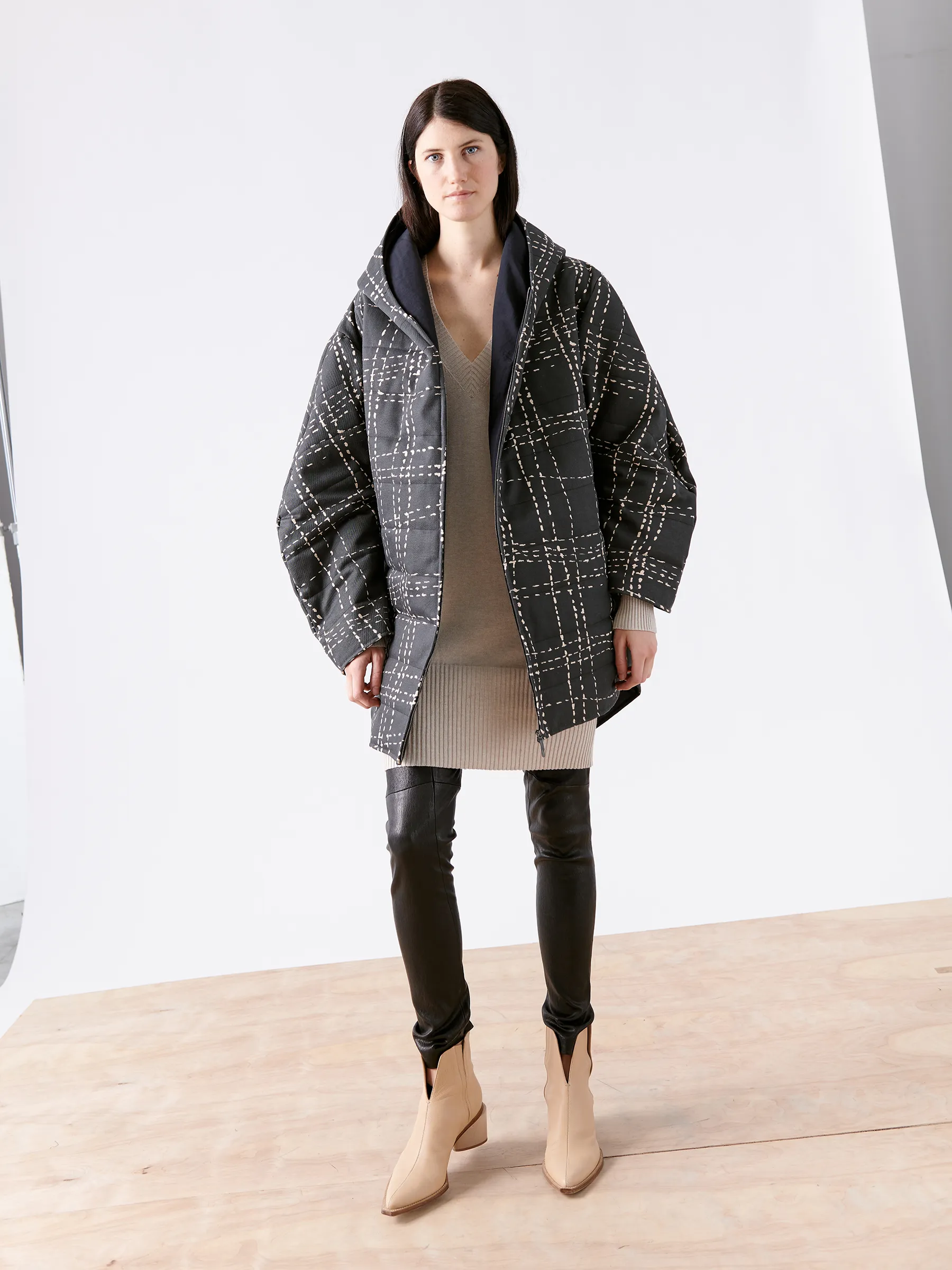 Reversible Joey Coat Sample sold by Zero + Maria Cornejo product image thumbnail 3