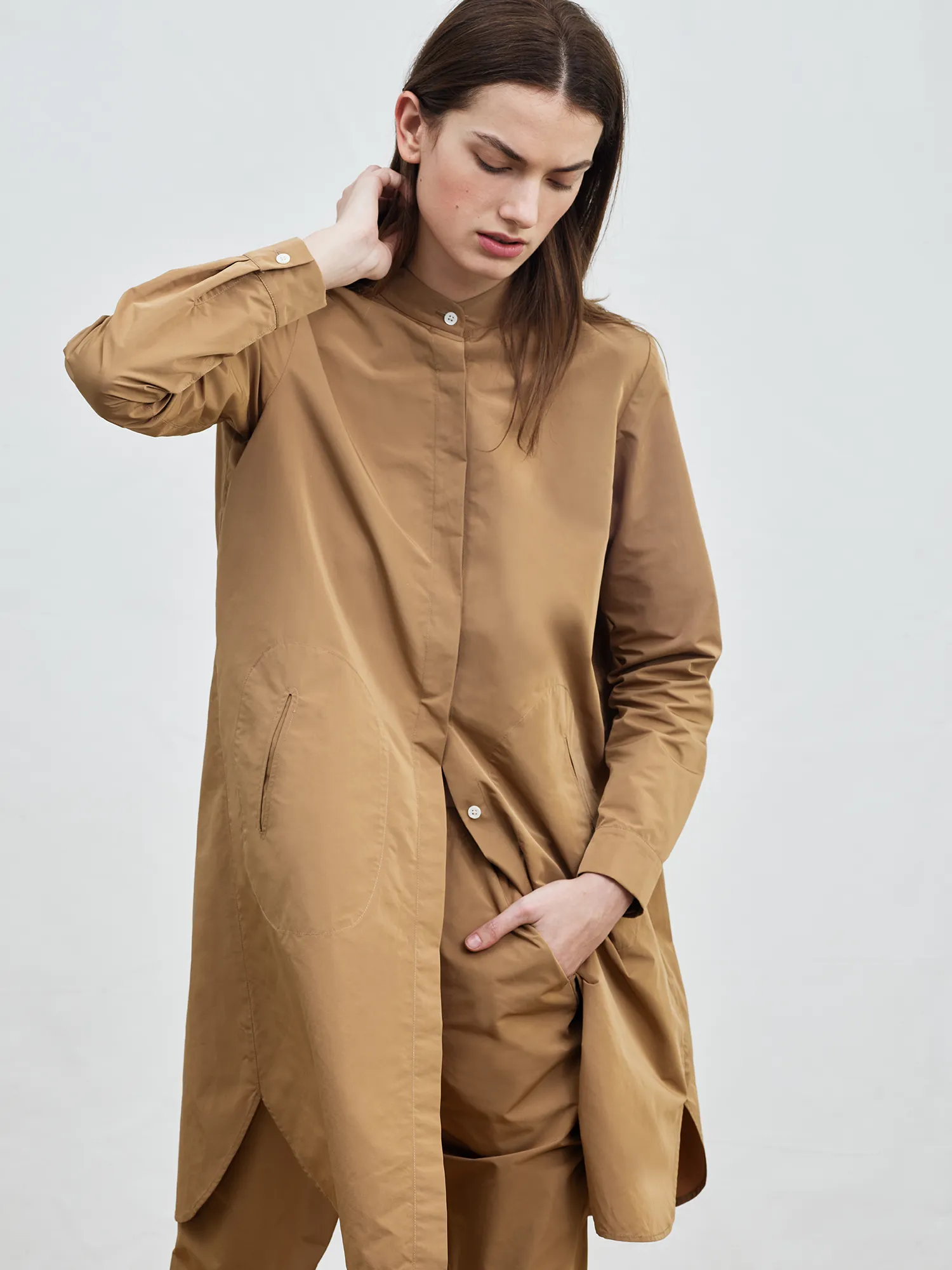 Forward Shirt Dress Sample sold by Zero + Maria Cornejo product image thumbnail 4