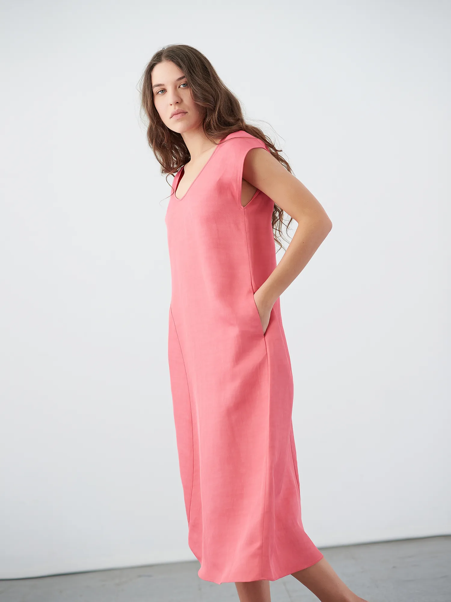 Circle Swing Dress Sample sold by Zero + Maria Cornejo product image thumbnail 2