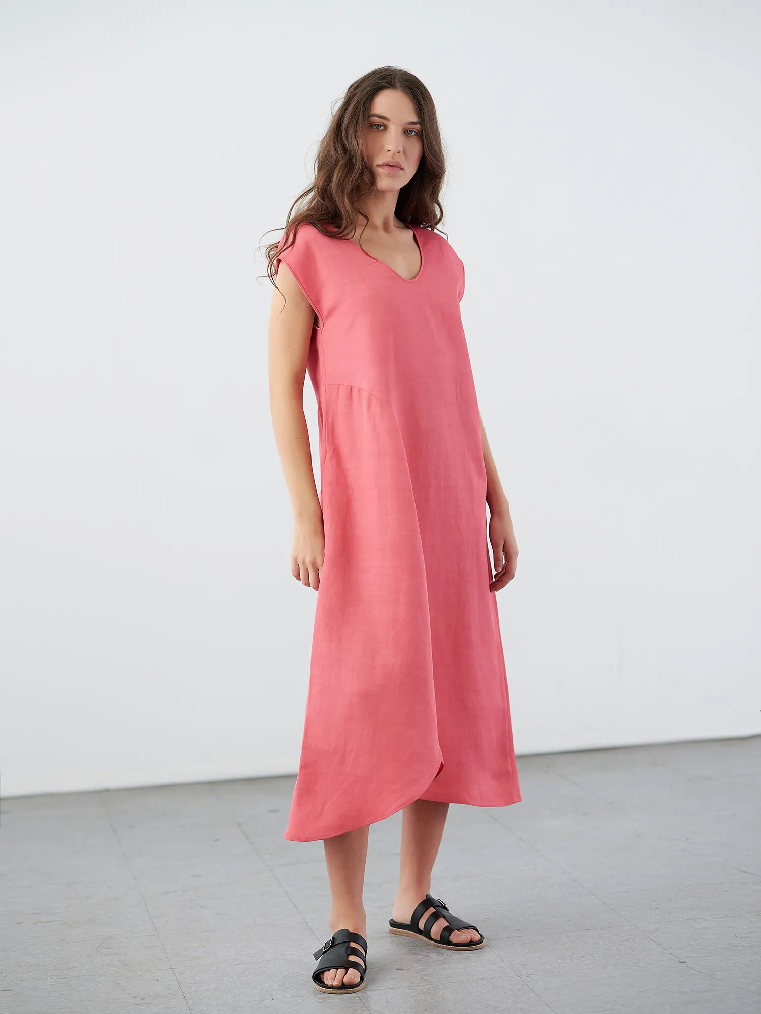 Circle Swing Dress Sample sold by Zero + Maria Cornejo product image thumbnail 3