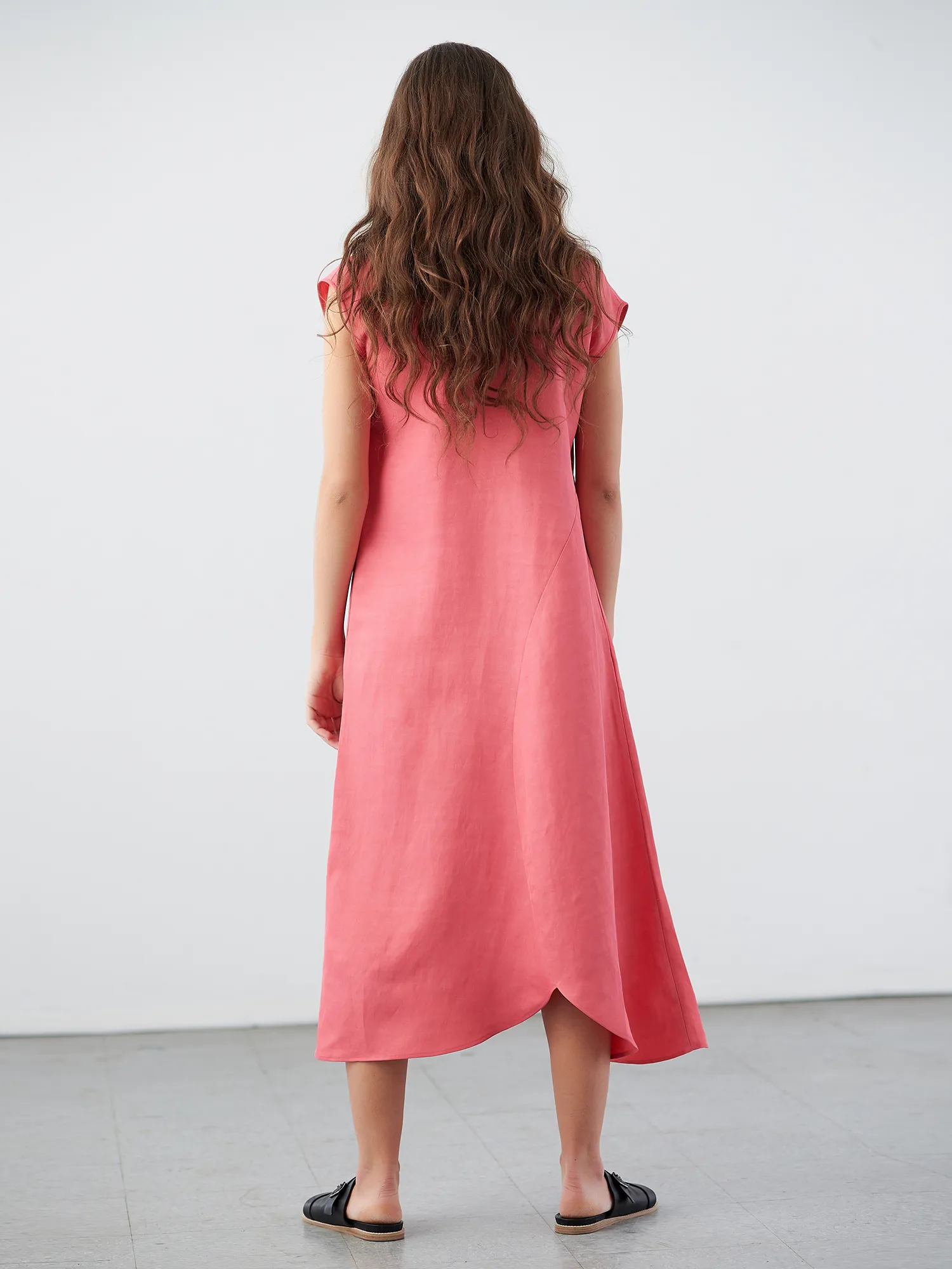 Circle Swing Dress Sample sold by Zero + Maria Cornejo product image thumbnail 4