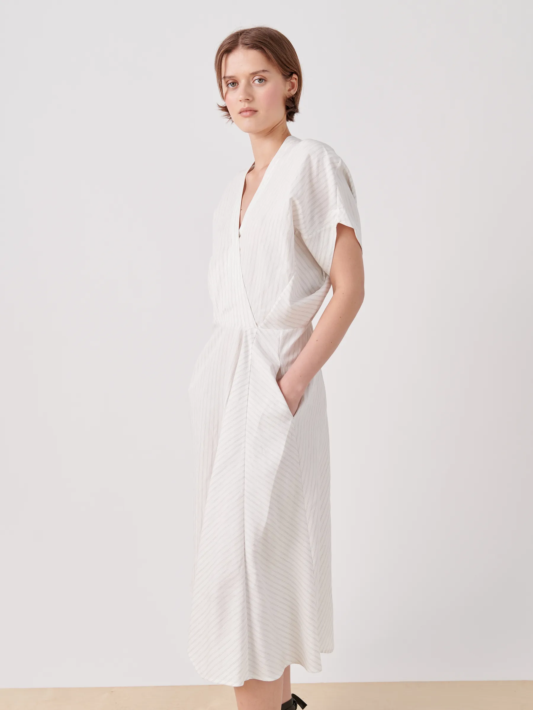 Aki Wave Dress Sample sold by Zero + Maria Cornejo product image thumbnail 5