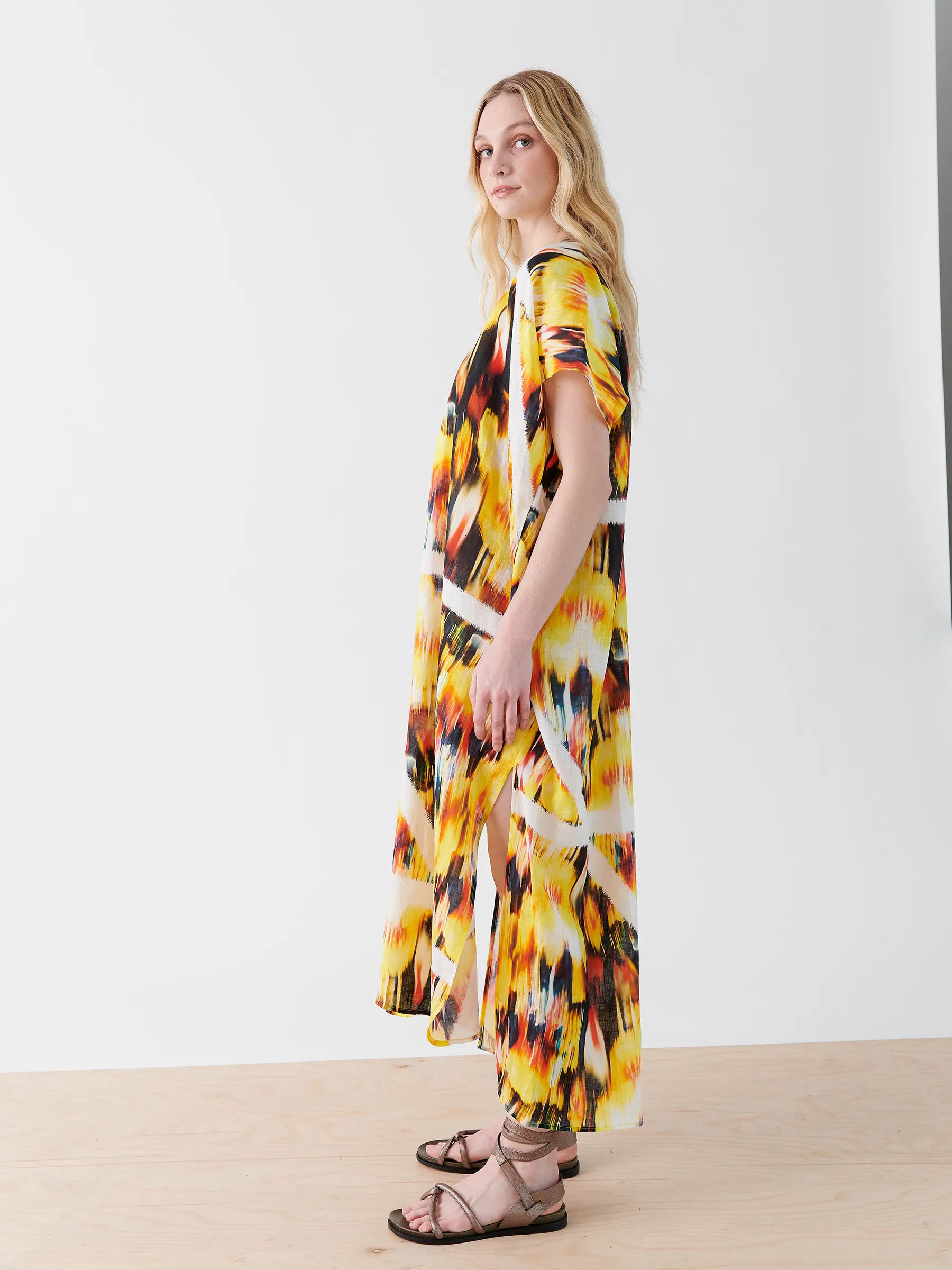 Curve Rae Caftan Sample sold by Zero + Maria Cornejo product image thumbnail 4