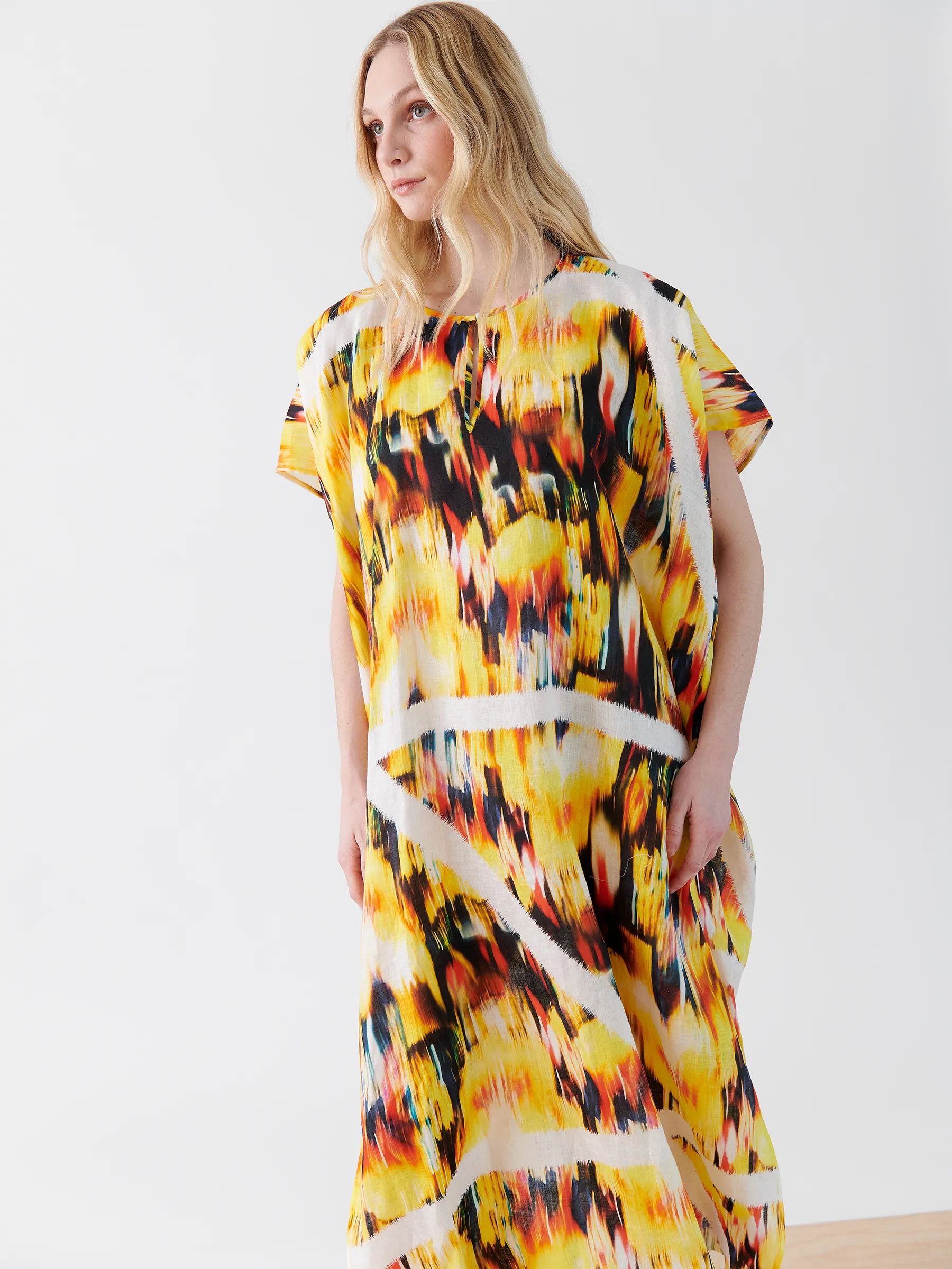 Curve Rae Caftan Sample sold by Zero + Maria Cornejo product image thumbnail 3