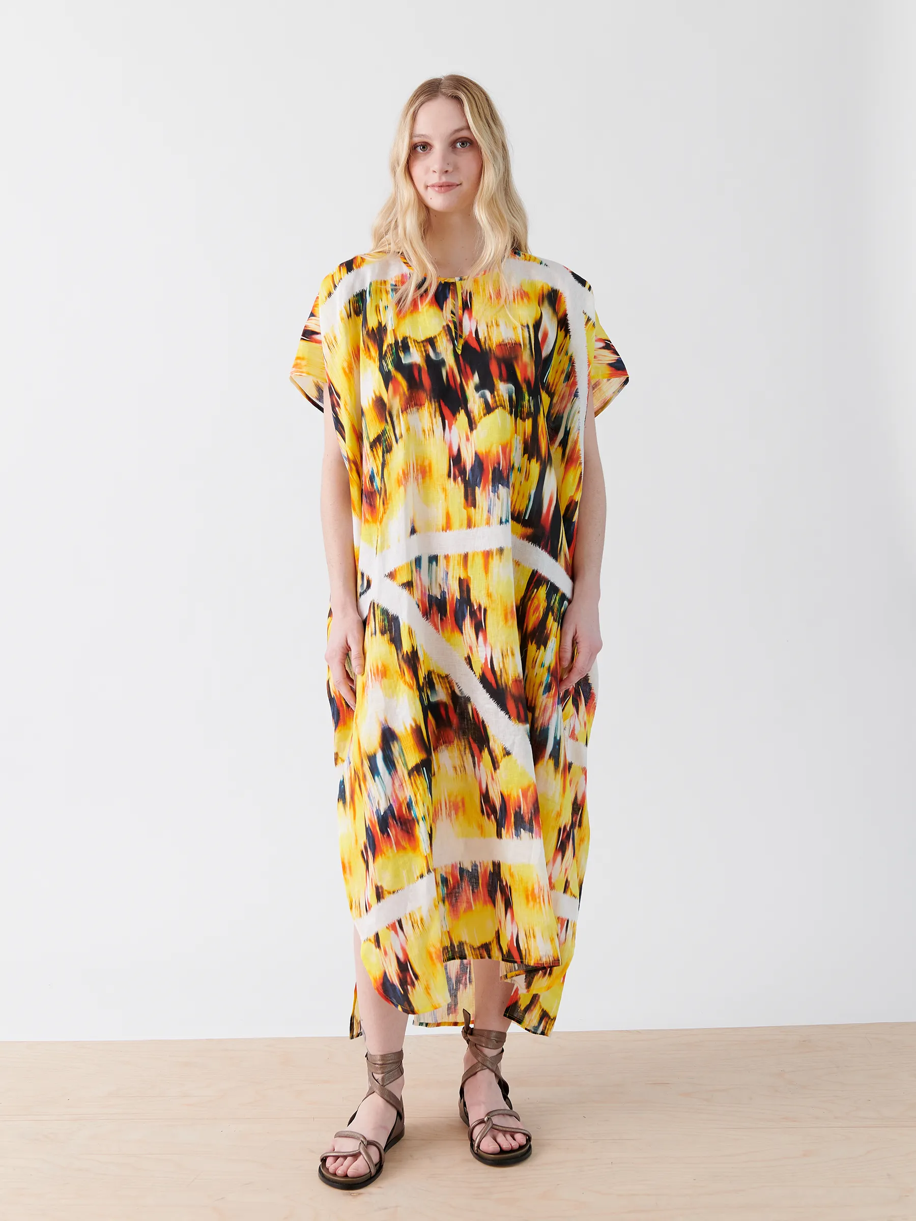 Curve Rae Caftan Sample sold by Zero + Maria Cornejo product image thumbnail 2