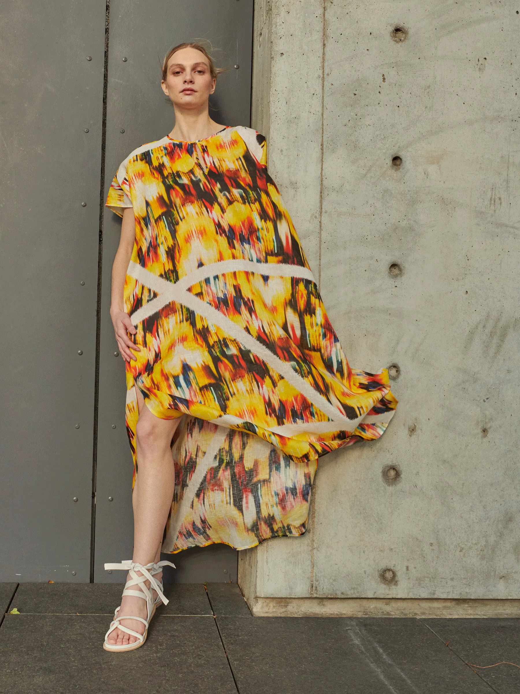 Curve Rae Caftan Sample sold by Zero + Maria Cornejo