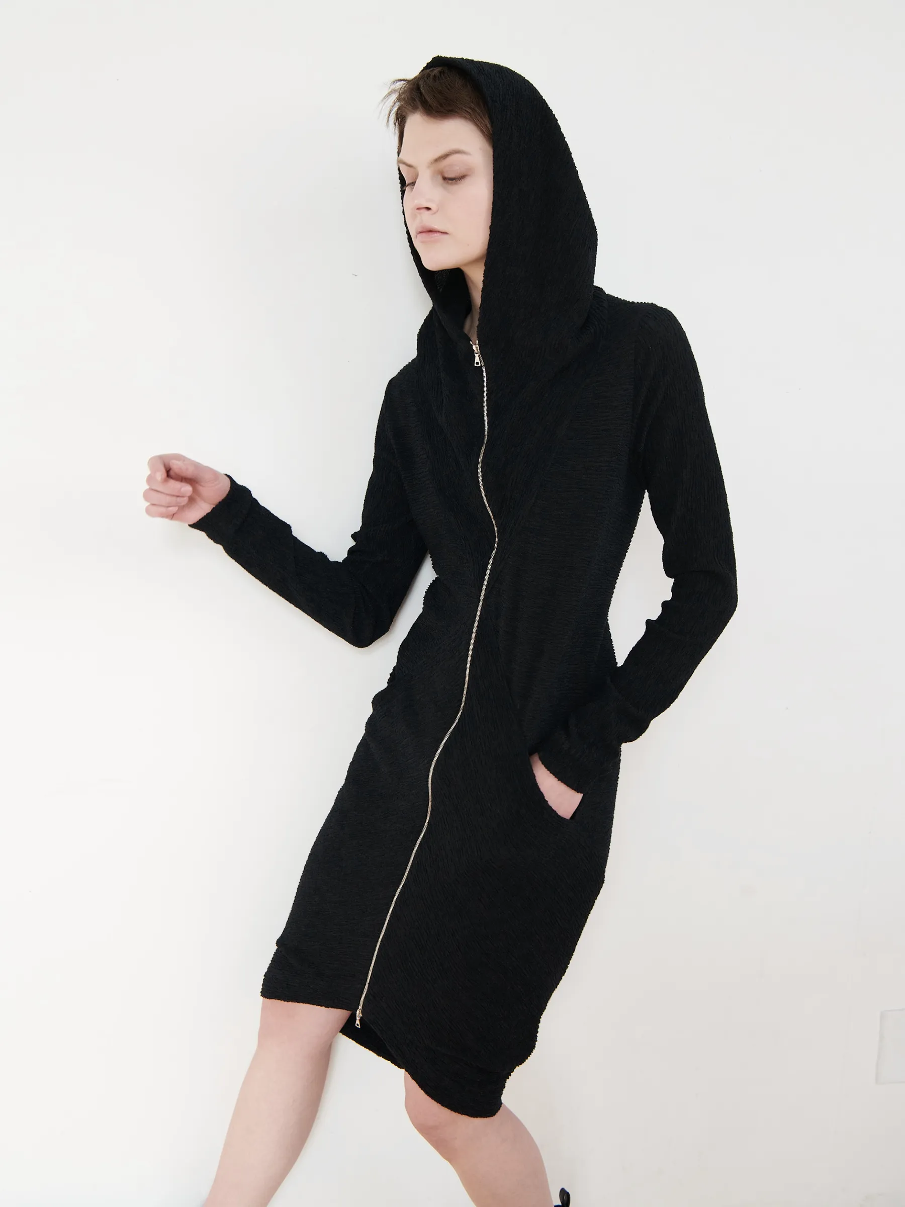 Zip Serpent Dress Sample sold by Zero + Maria Cornejo