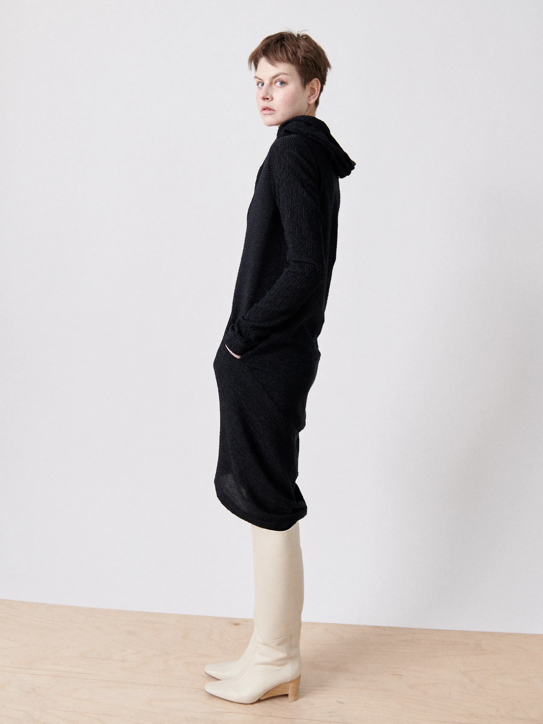 Zip Serpent Dress Sample sold by Zero + Maria Cornejo product image thumbnail 4