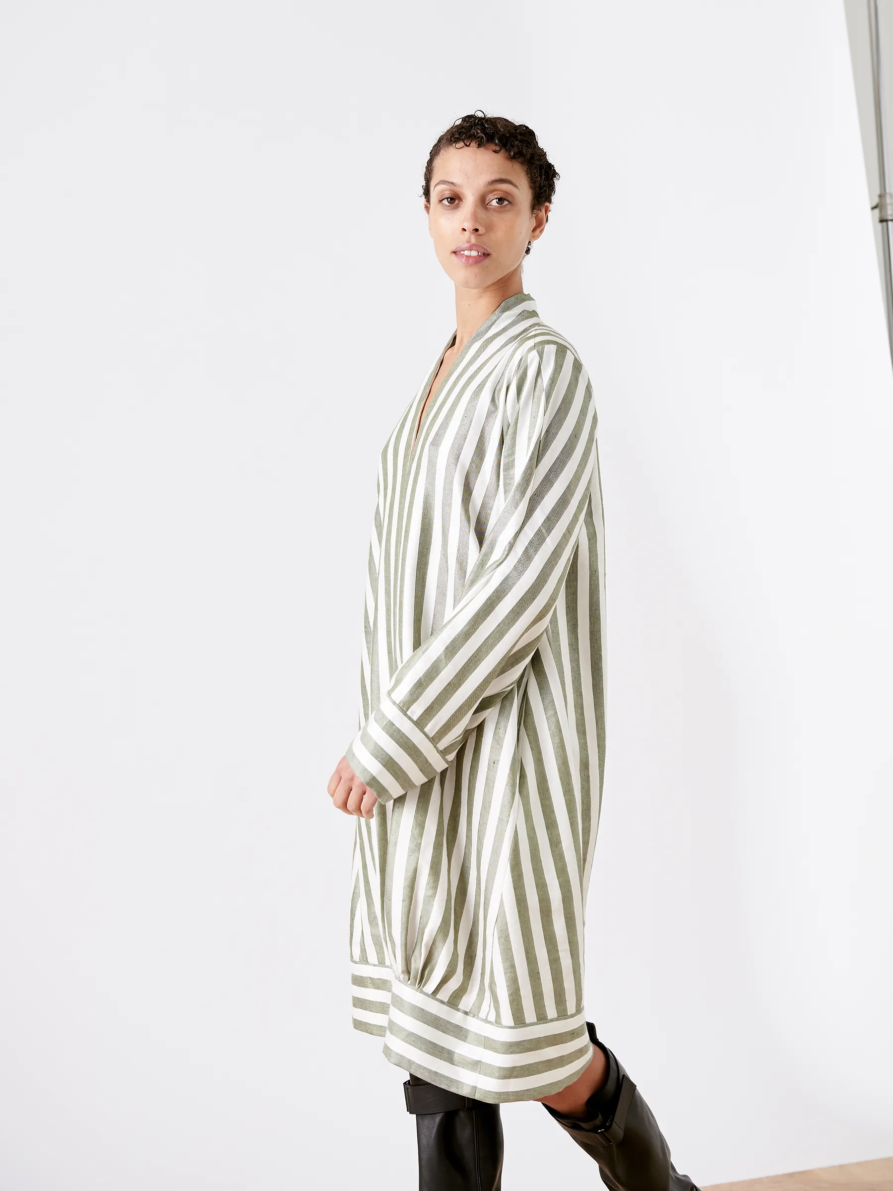 Long-Sleeved Sacha Dress Sample sold by Zero + Maria Cornejo product image thumbnail 4