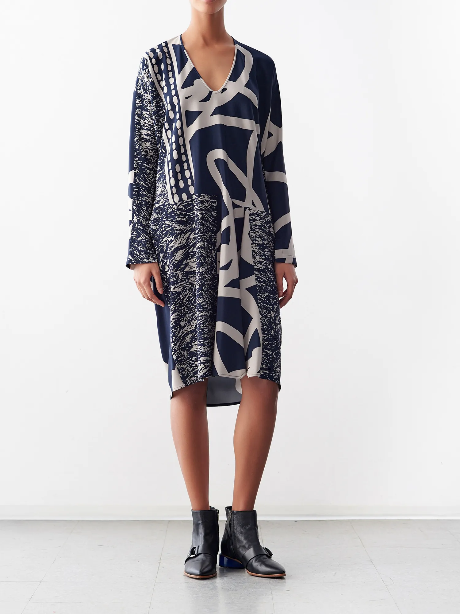 Long-Sleeved Tero Dress Sample sold by Zero + Maria Cornejo product image thumbnail 4